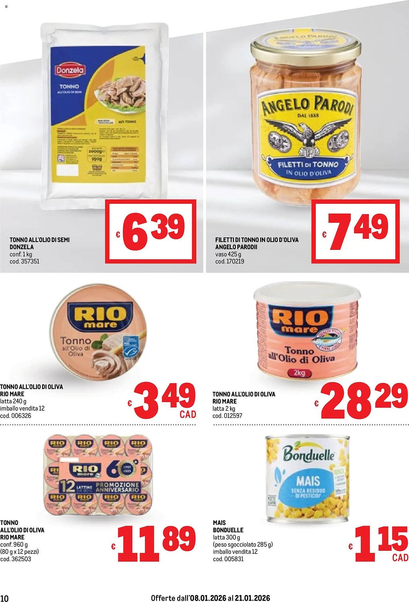 Volantino Metro (2026-01-08 - 2026-01-21)