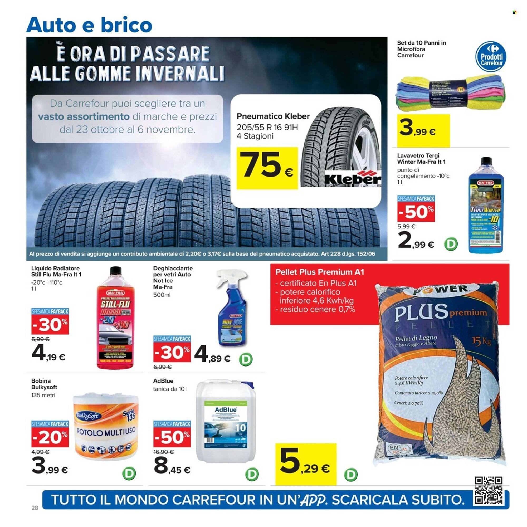 Volantino Carrefour (2025-10-23 - 2025-11-06)