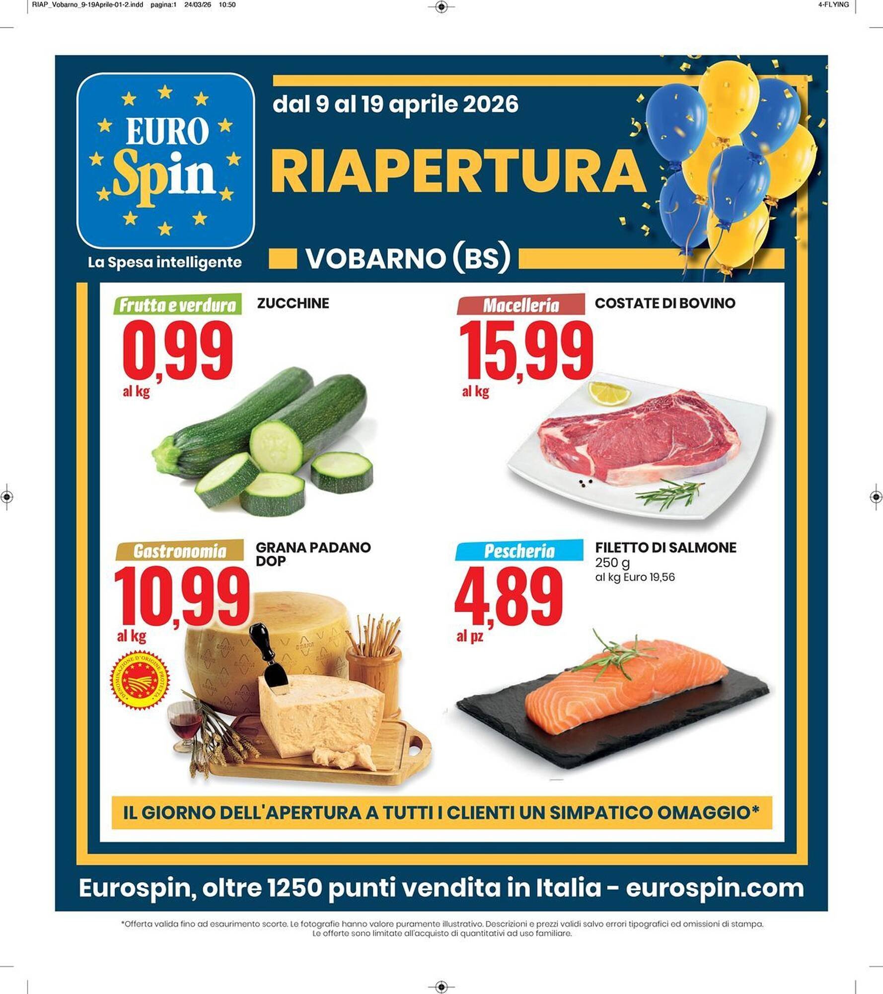 Volantino Eurospin (2026-04-09 - 2026-04-19)