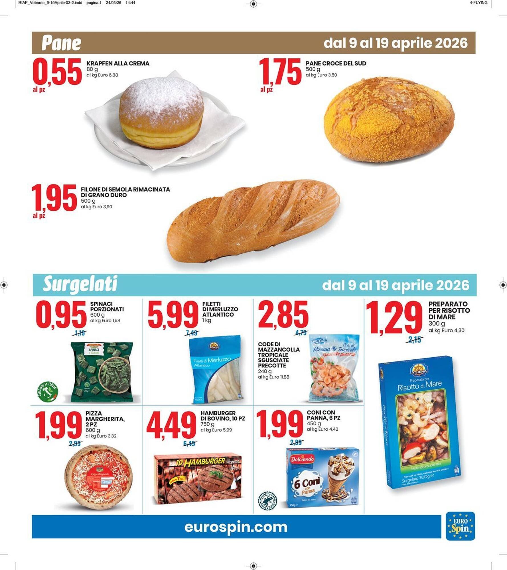 Volantino Eurospin (2026-04-09 - 2026-04-19)