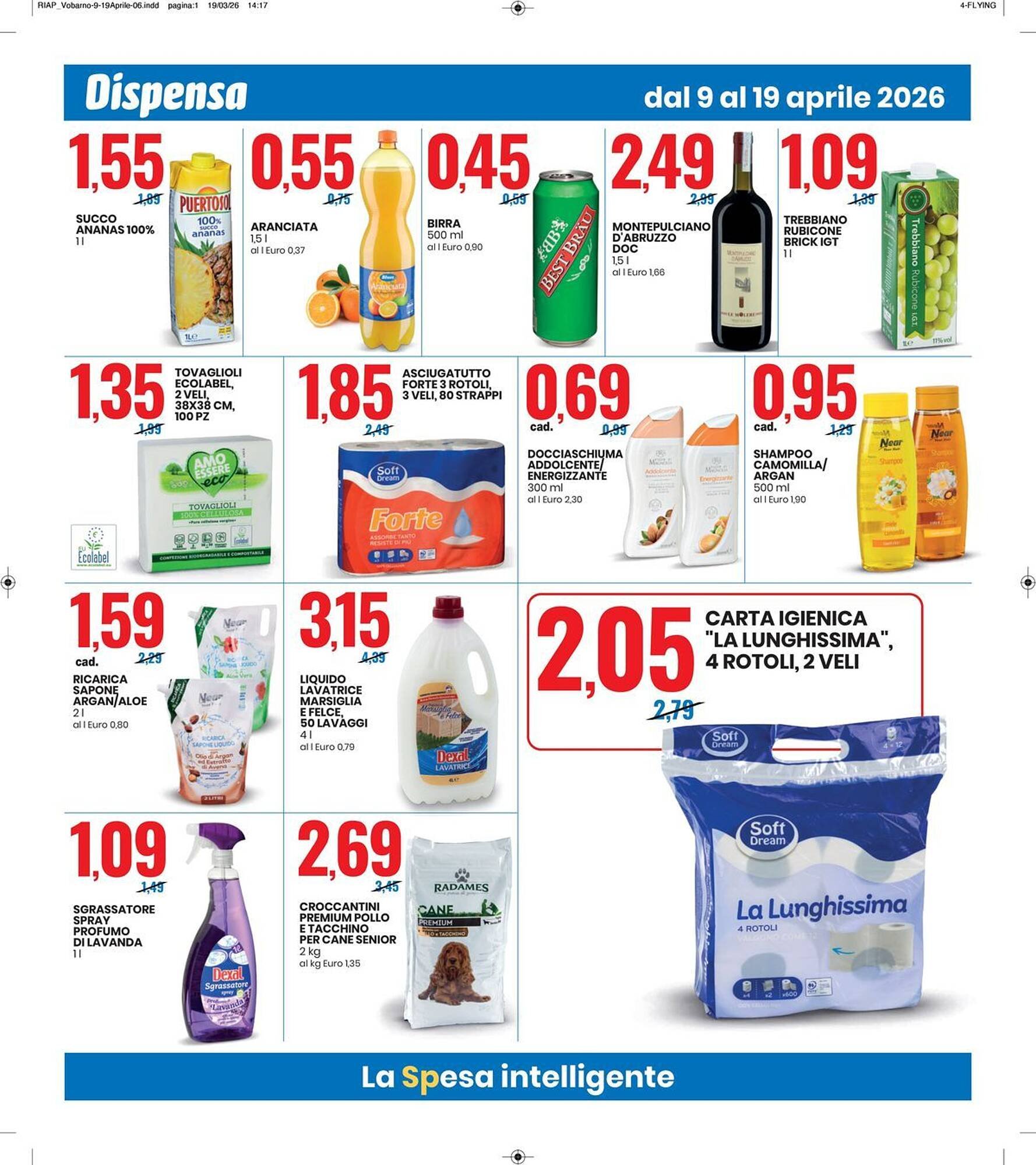 Volantino Eurospin (2026-04-09 - 2026-04-19)