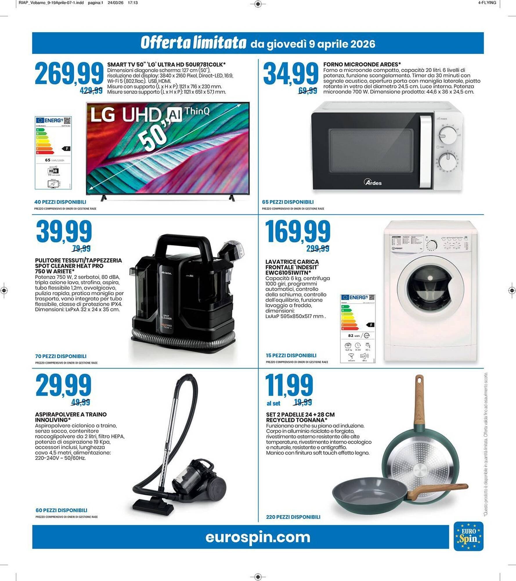 Volantino Eurospin (2026-04-09 - 2026-04-19)