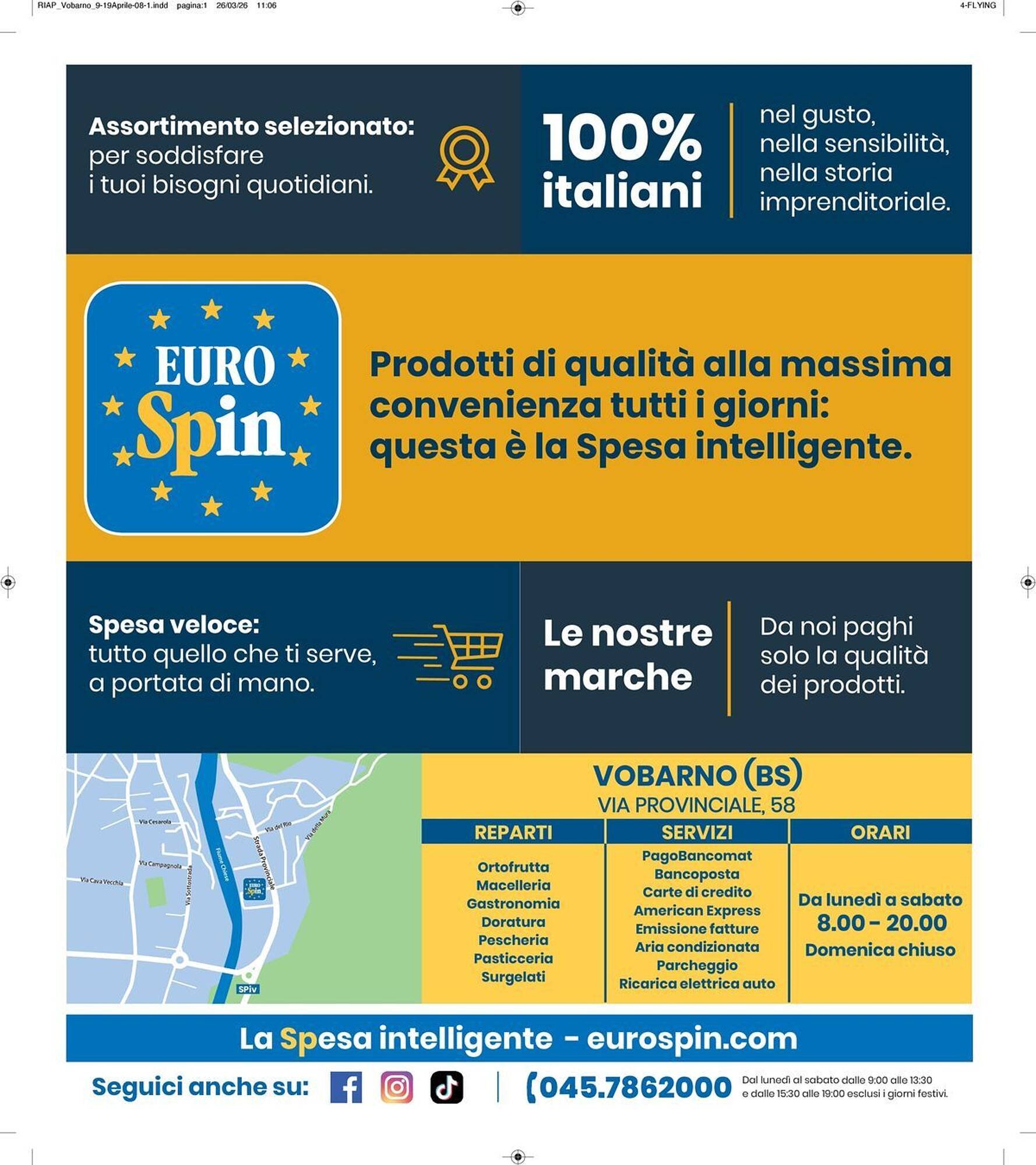 Volantino Eurospin (2026-04-09 - 2026-04-19)