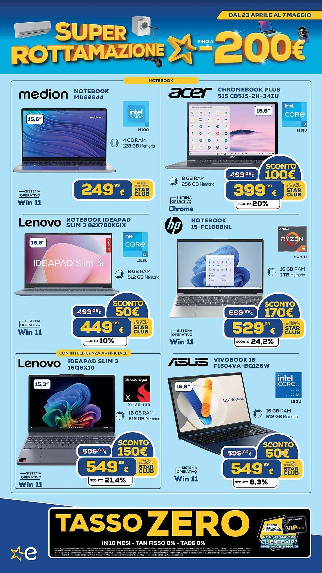Volantino Euronics (2026-04-24 - 2026-05-07)