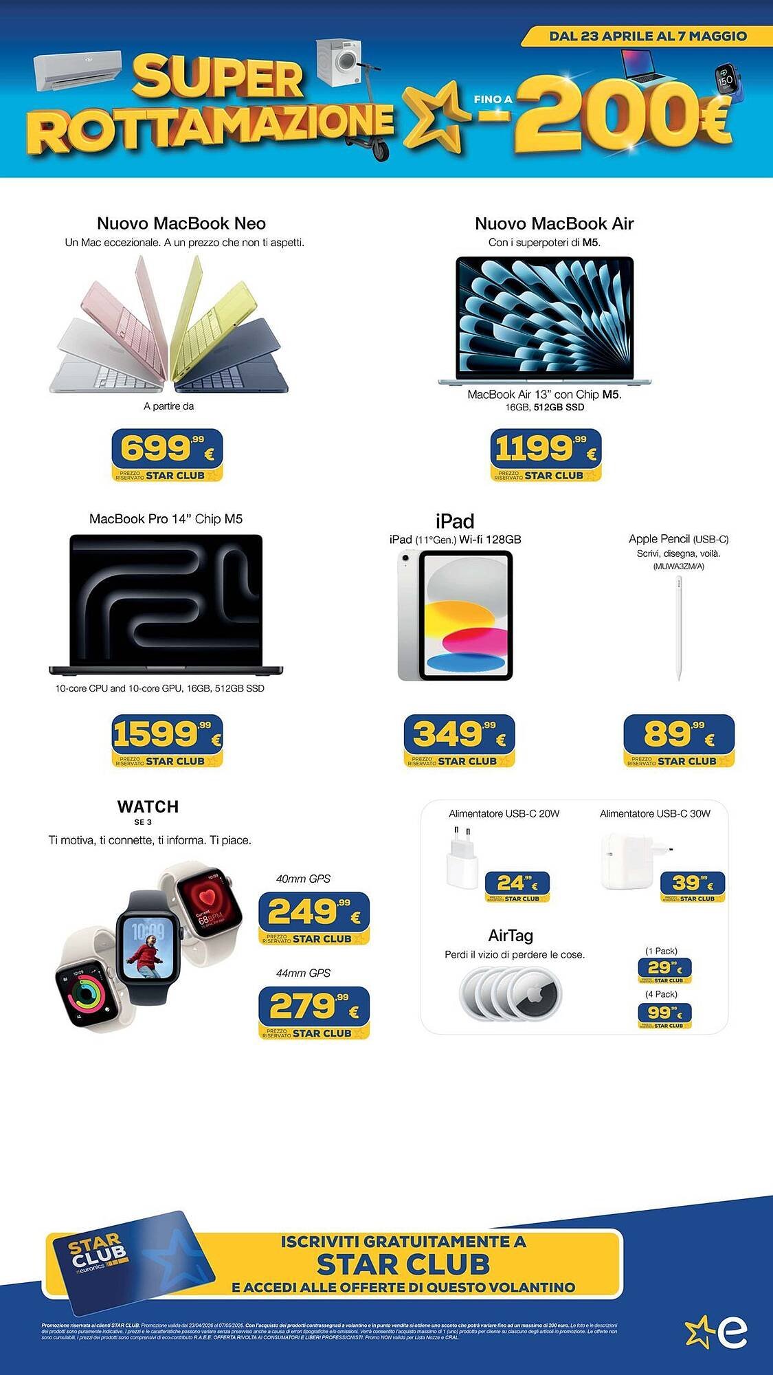 Volantino Euronics (2026-04-24 - 2026-05-07)