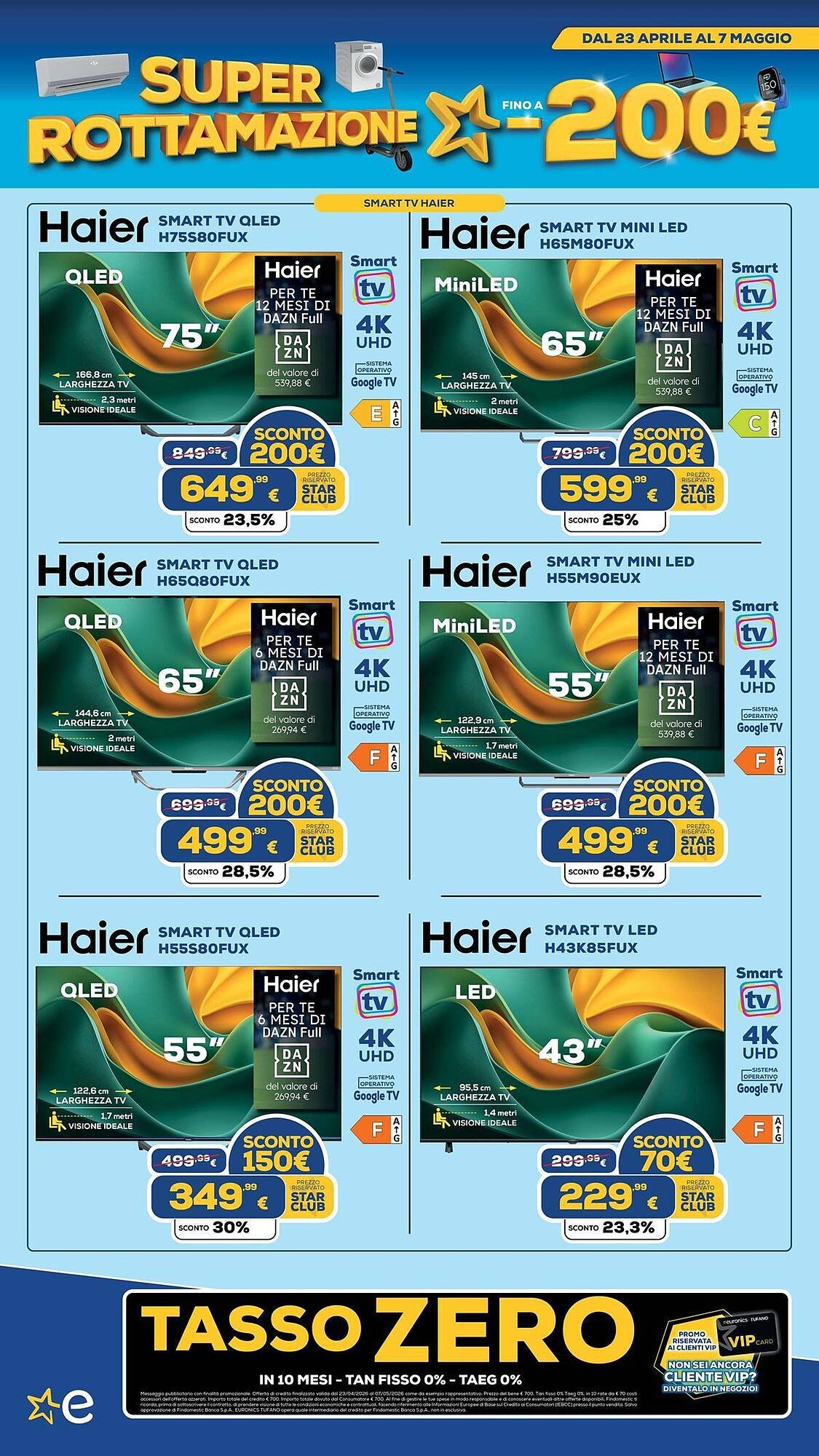 Volantino Euronics (2026-04-24 - 2026-05-07)