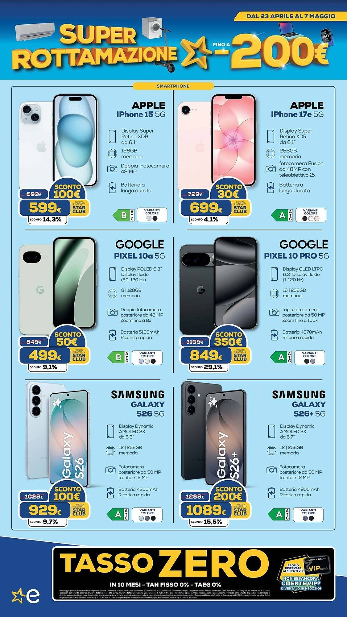 Volantino Euronics (2026-04-24 - 2026-05-07)