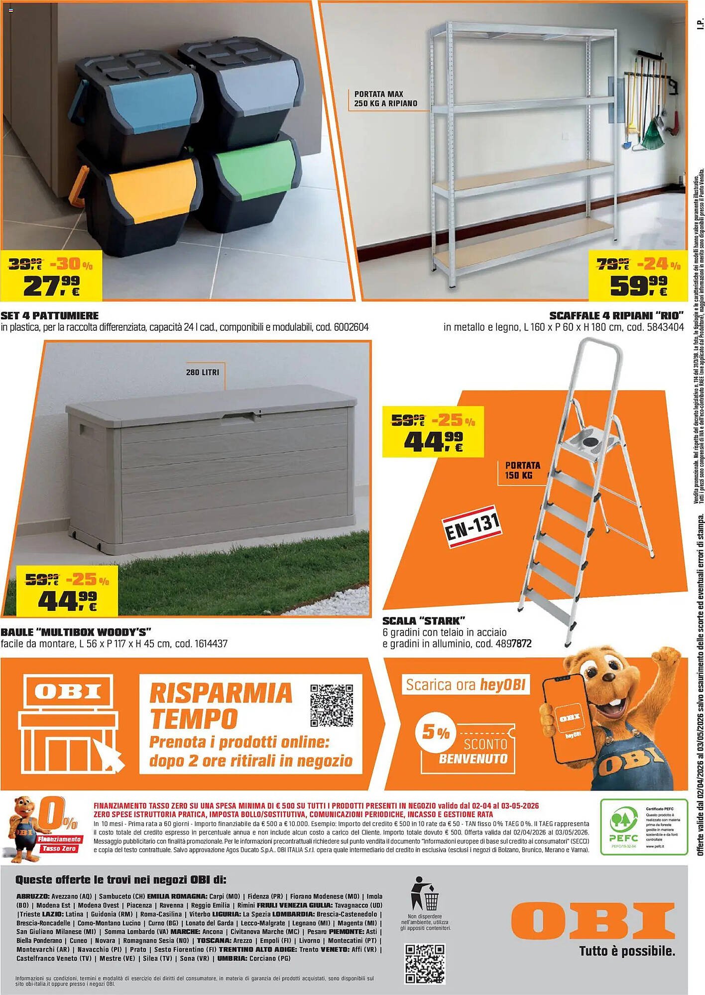Volantino OBI (2026-04-02 - 2026-05-03)