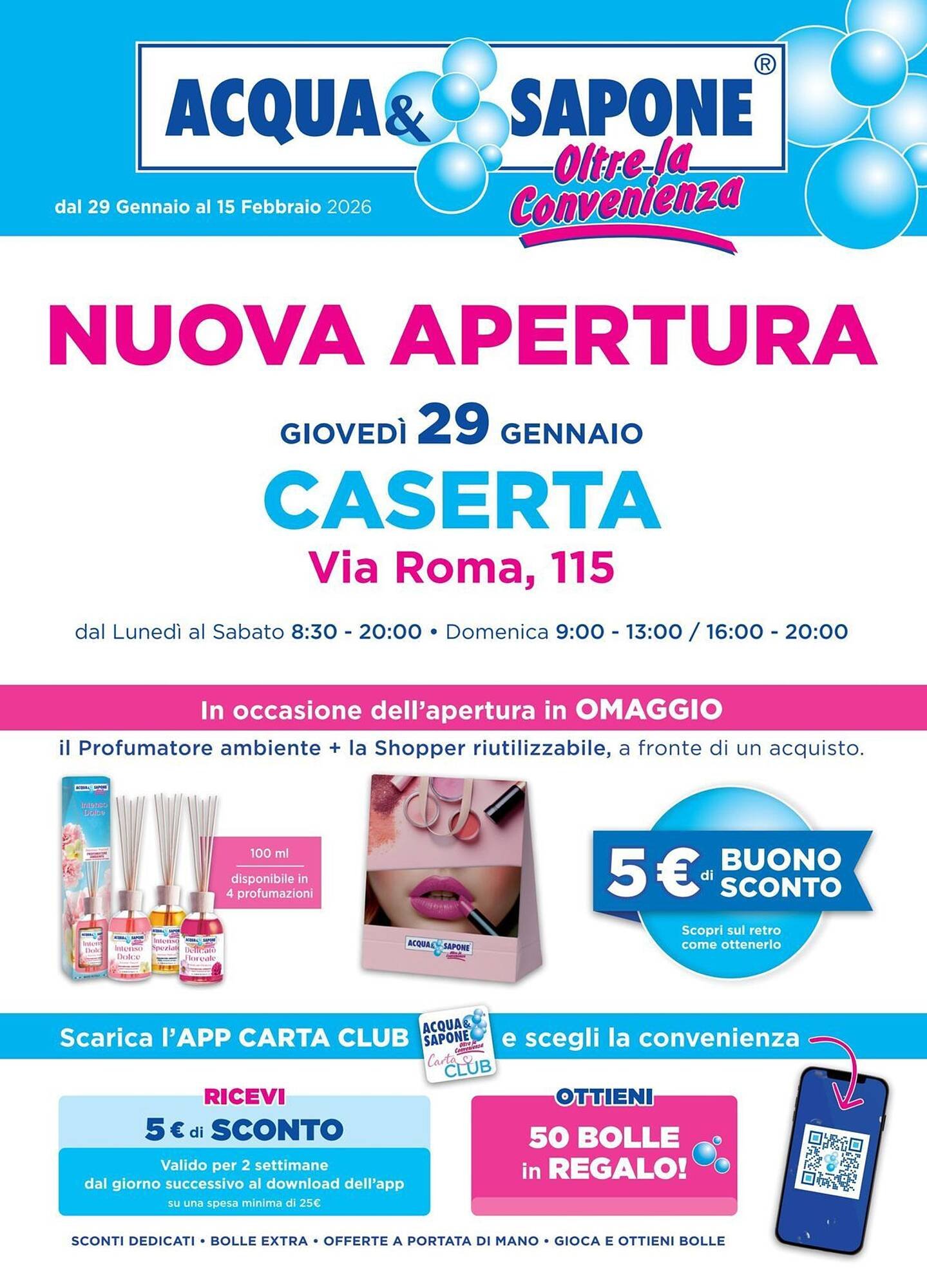 Volantino Acqua &amp; Sapone (2026-01-29 - 2026-02-15)