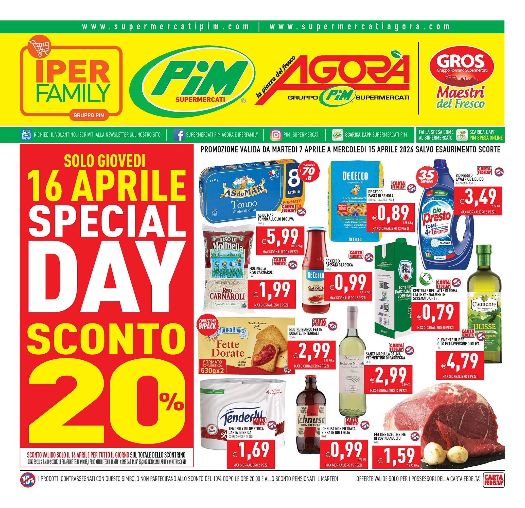 Volantino Iperfamily (2026-04-07 - 2026-04-15)