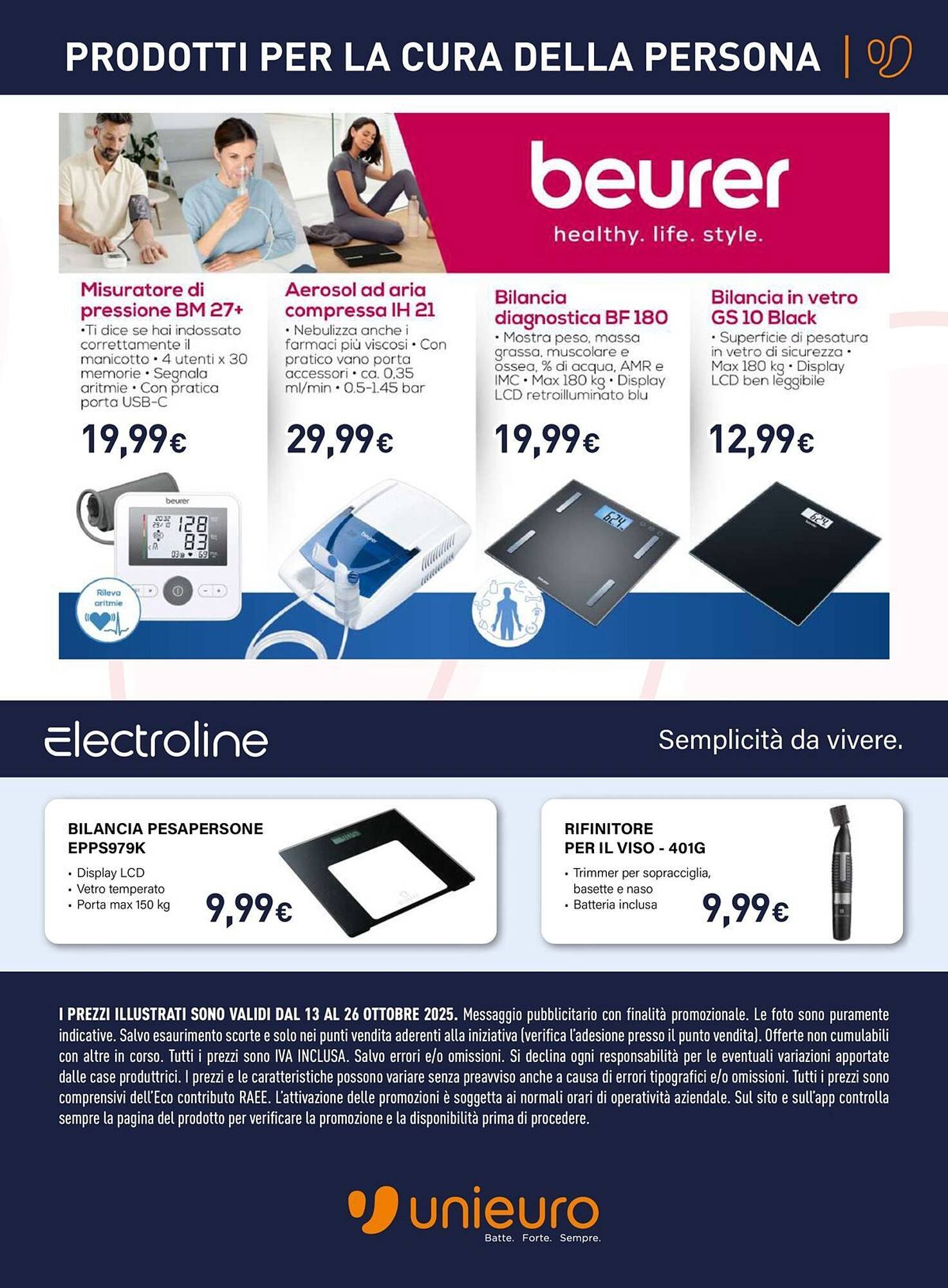 Volantino Unieuro (2025-10-13 - 2025-10-26)