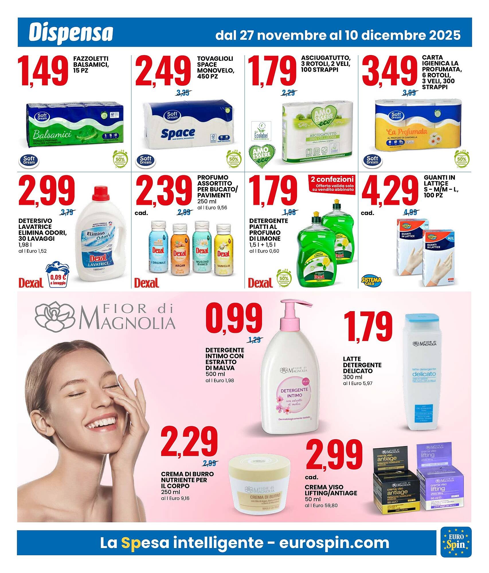 Volantino Eurospin (2025-11-27 - 2025-12-10)