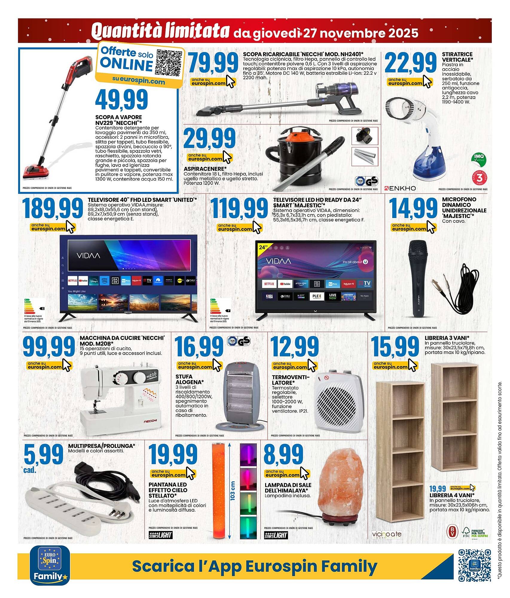 Volantino Eurospin (2025-11-27 - 2025-12-10)