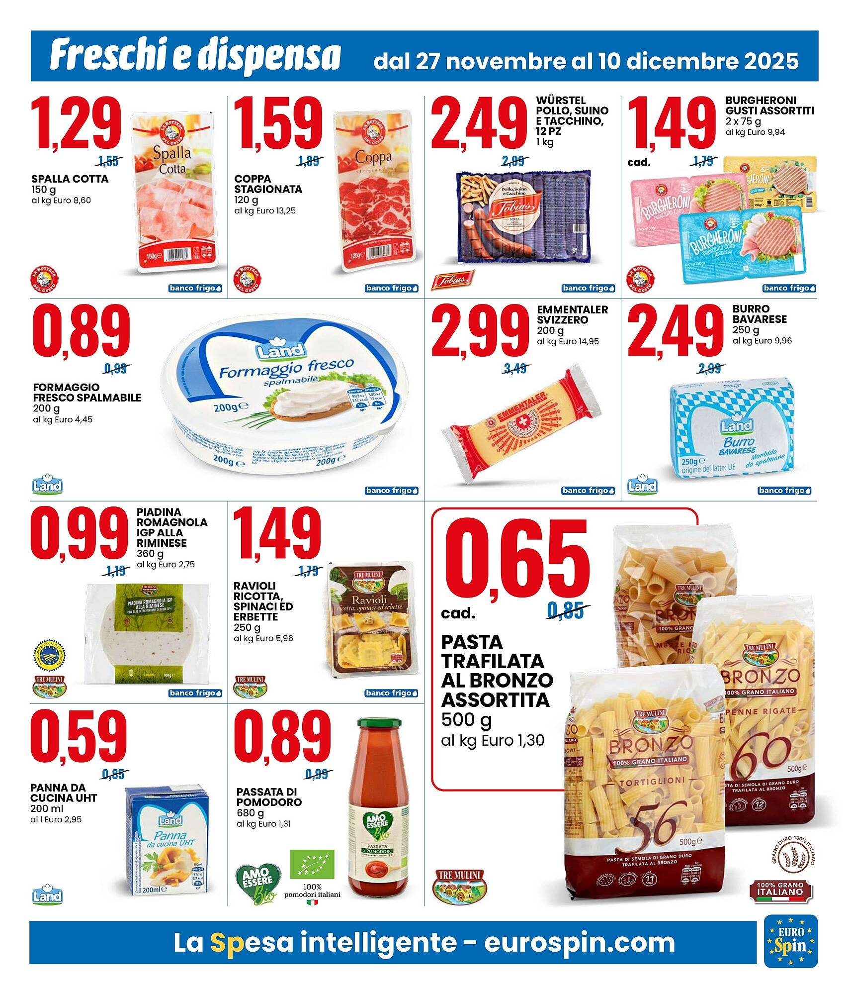 Volantino Eurospin (2025-11-27 - 2025-12-10)