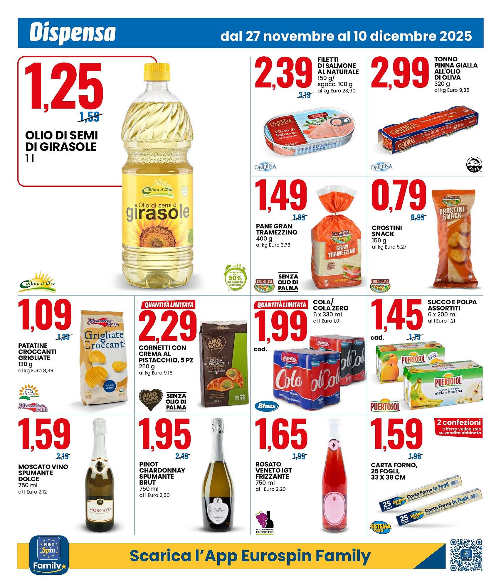 Volantino Eurospin (2025-11-27 - 2025-12-10)