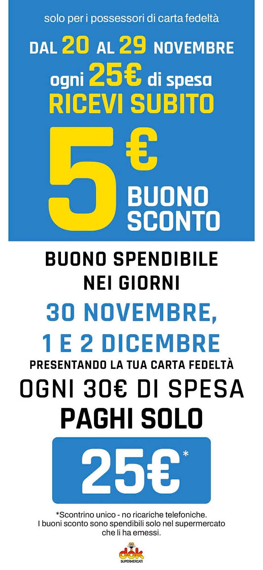 Volantino Supermercati Dok (2025-11-20 - 2025-11-29)