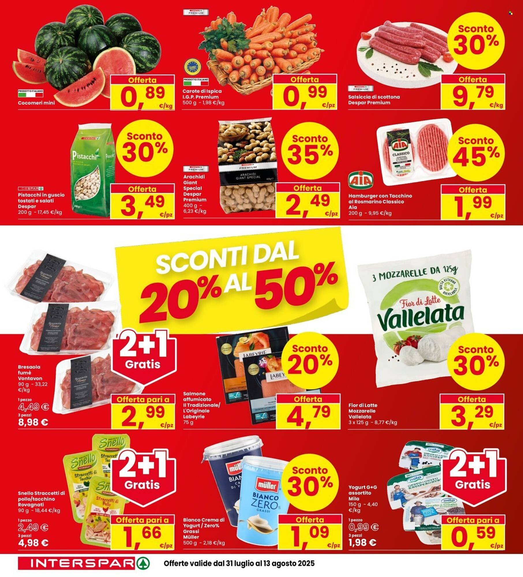 Volantino Interspar (2025-07-31 - 2025-08-13)