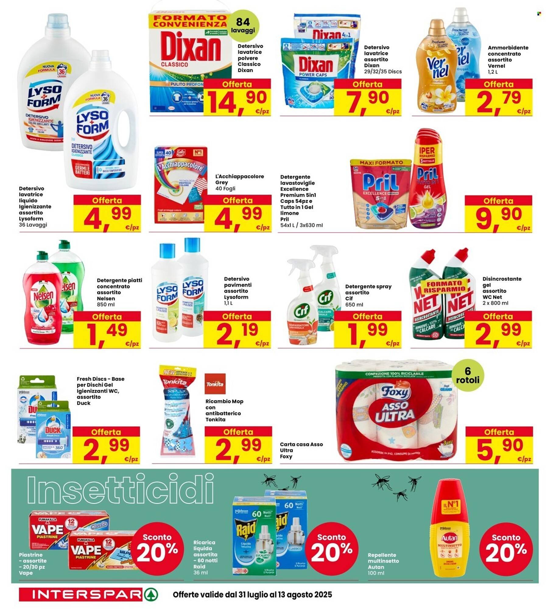 Volantino Interspar (2025-07-31 - 2025-08-13)