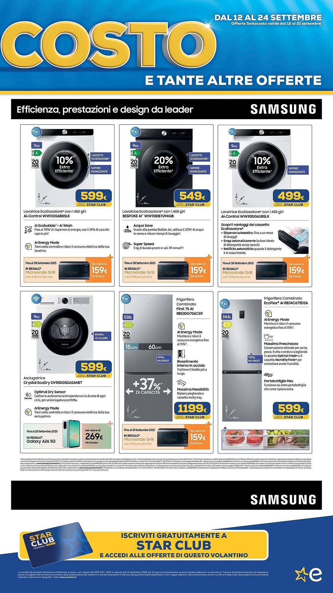Volantino Euronics (2025-09-15 - 2025-09-24)