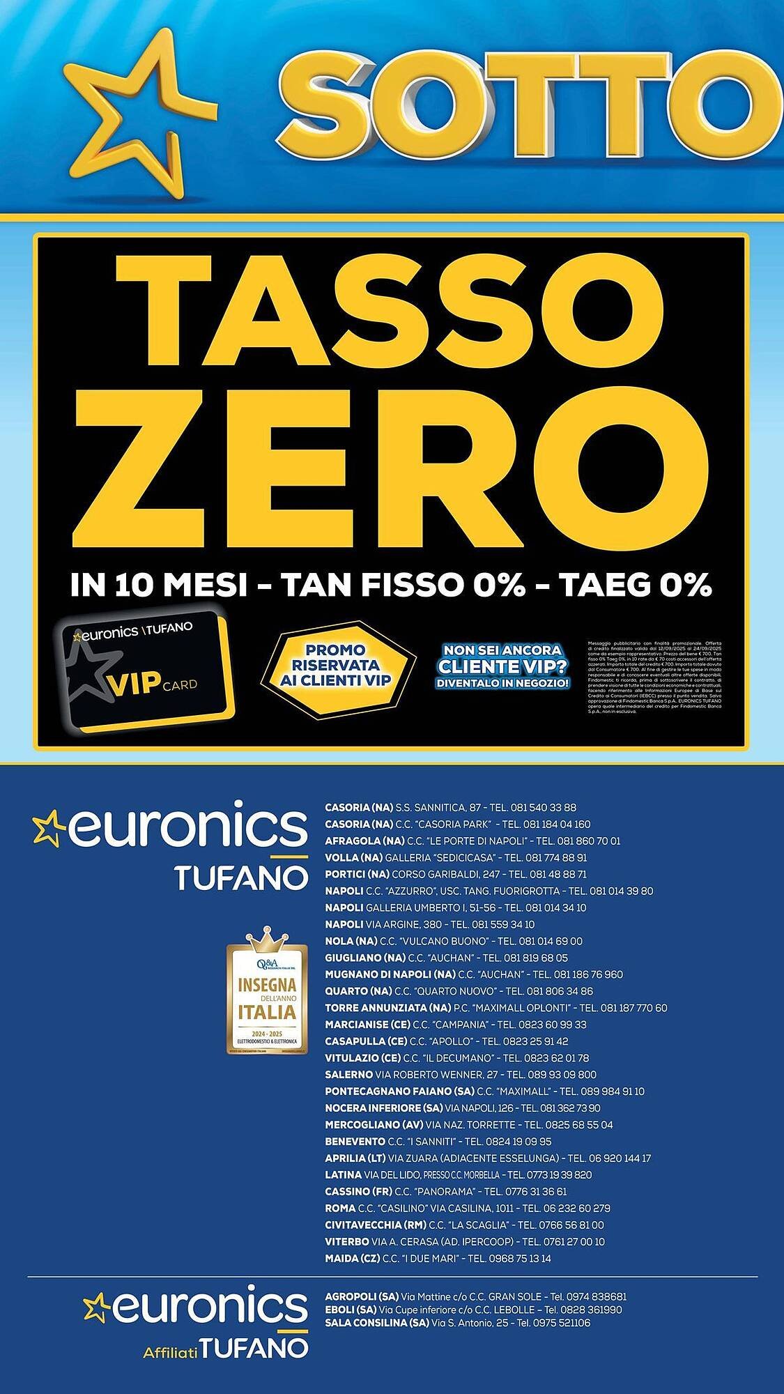 Volantino Euronics (2025-09-15 - 2025-09-24)