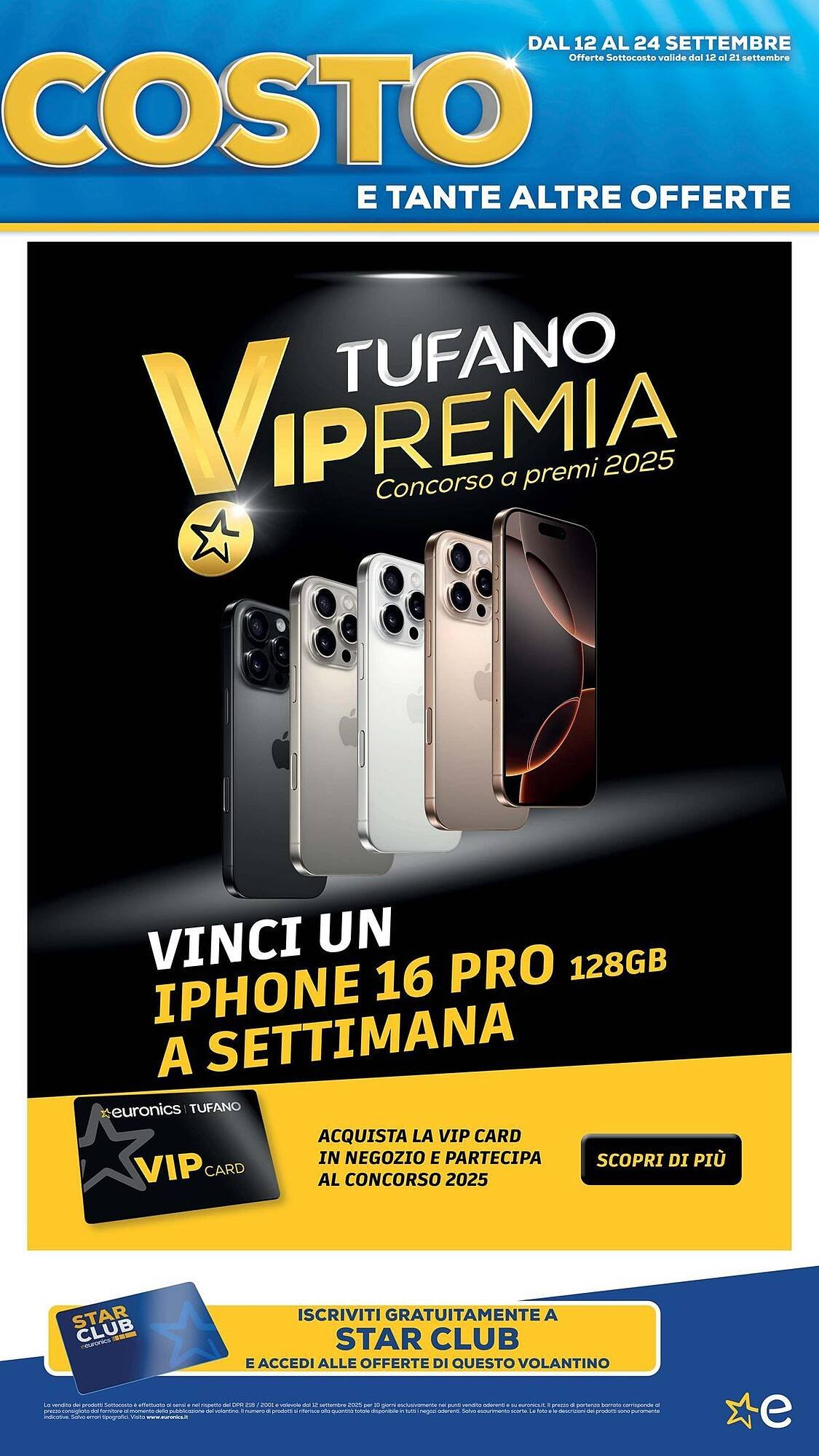 Volantino Euronics (2025-09-15 - 2025-09-24)