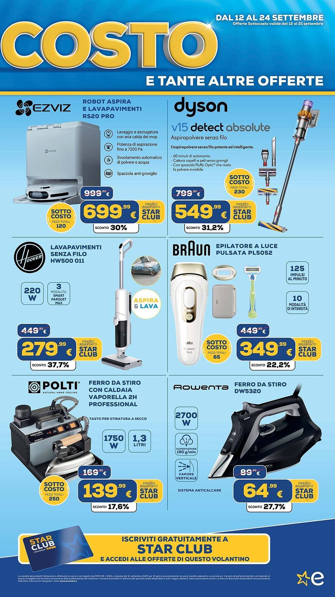 Volantino Euronics (2025-09-15 - 2025-09-24)