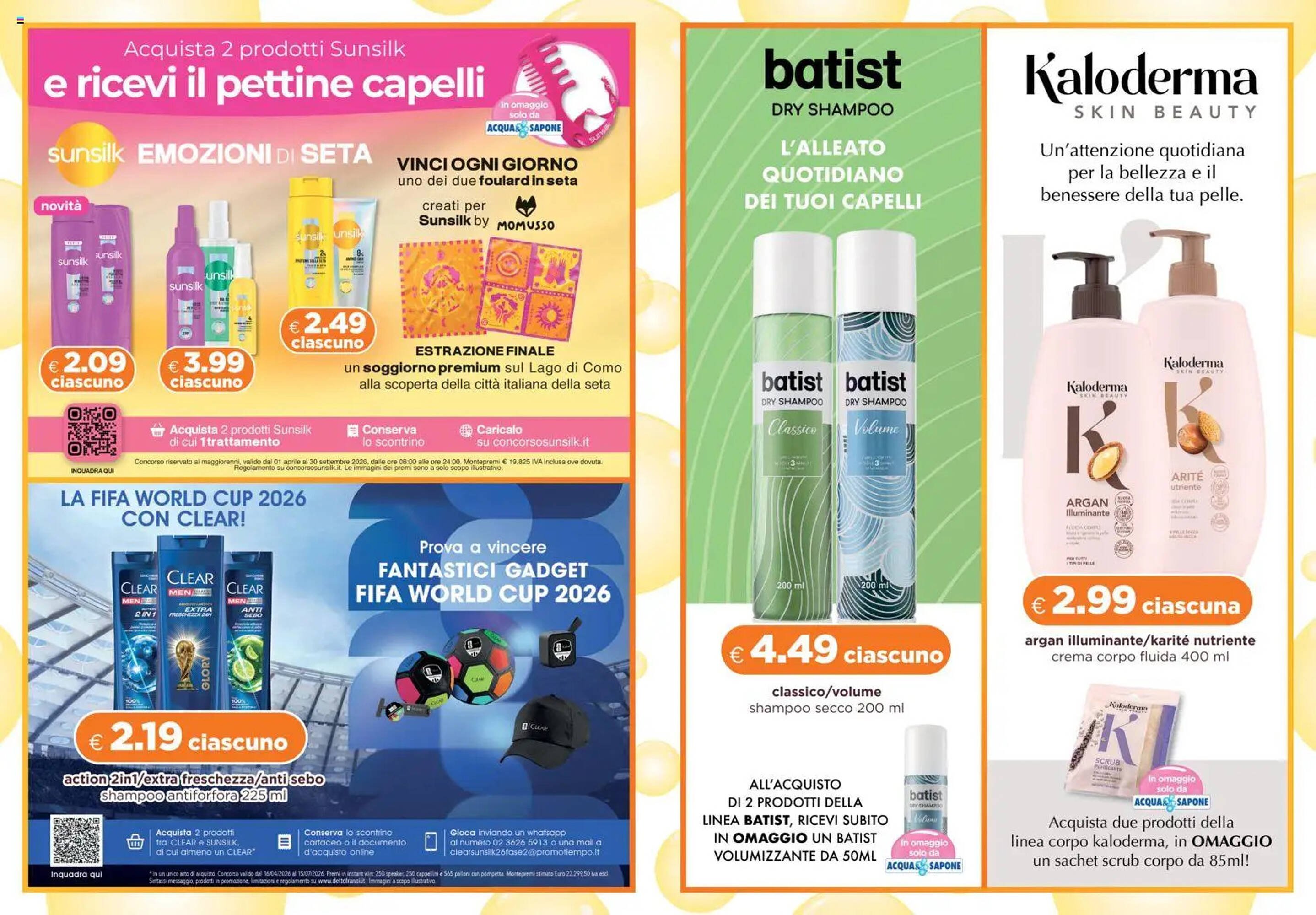 Volantino Acqua &amp; Sapone (2026-05-17 - 2026-06-06)