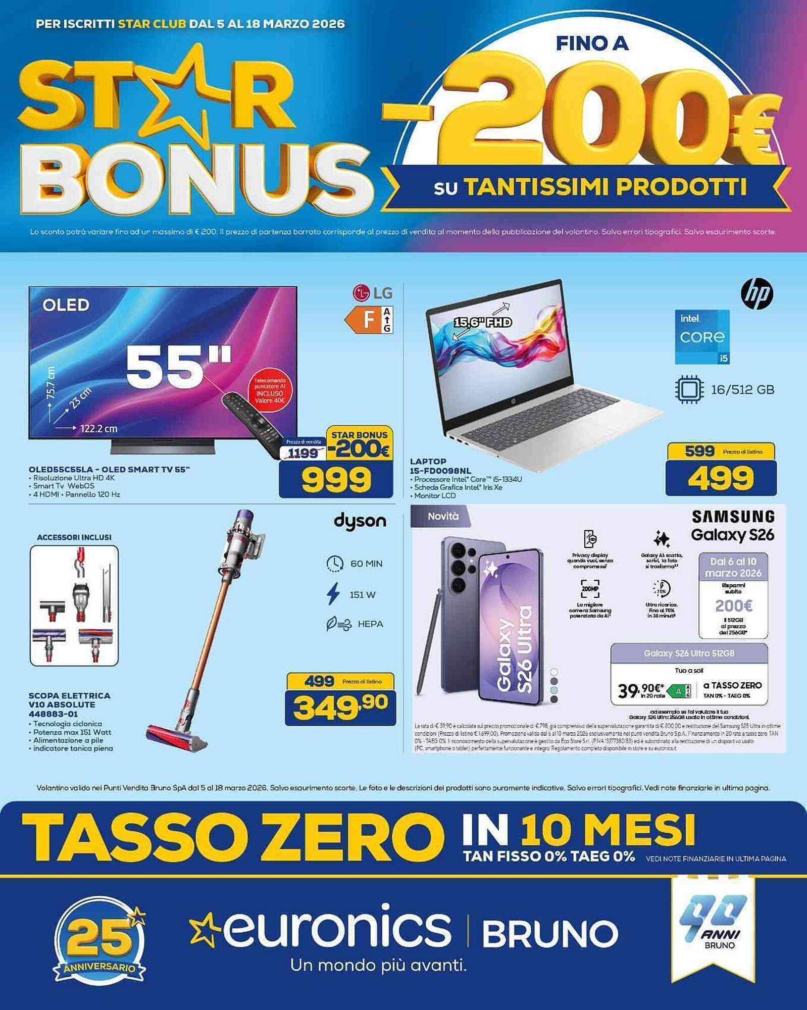 Volantino Euronics (2026-03-05 - 2026-03-18)