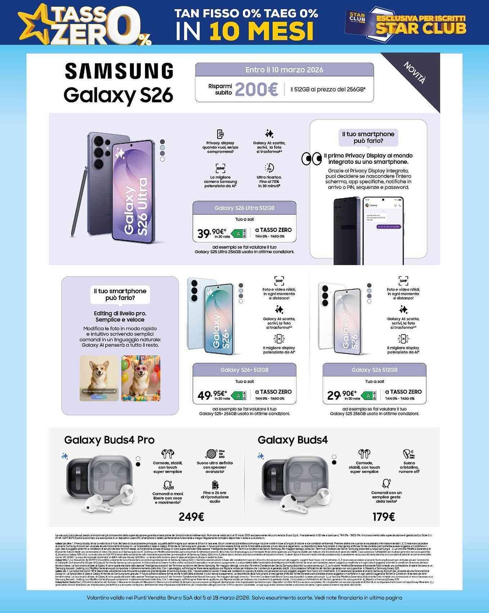 Volantino Euronics (2026-03-05 - 2026-03-18)