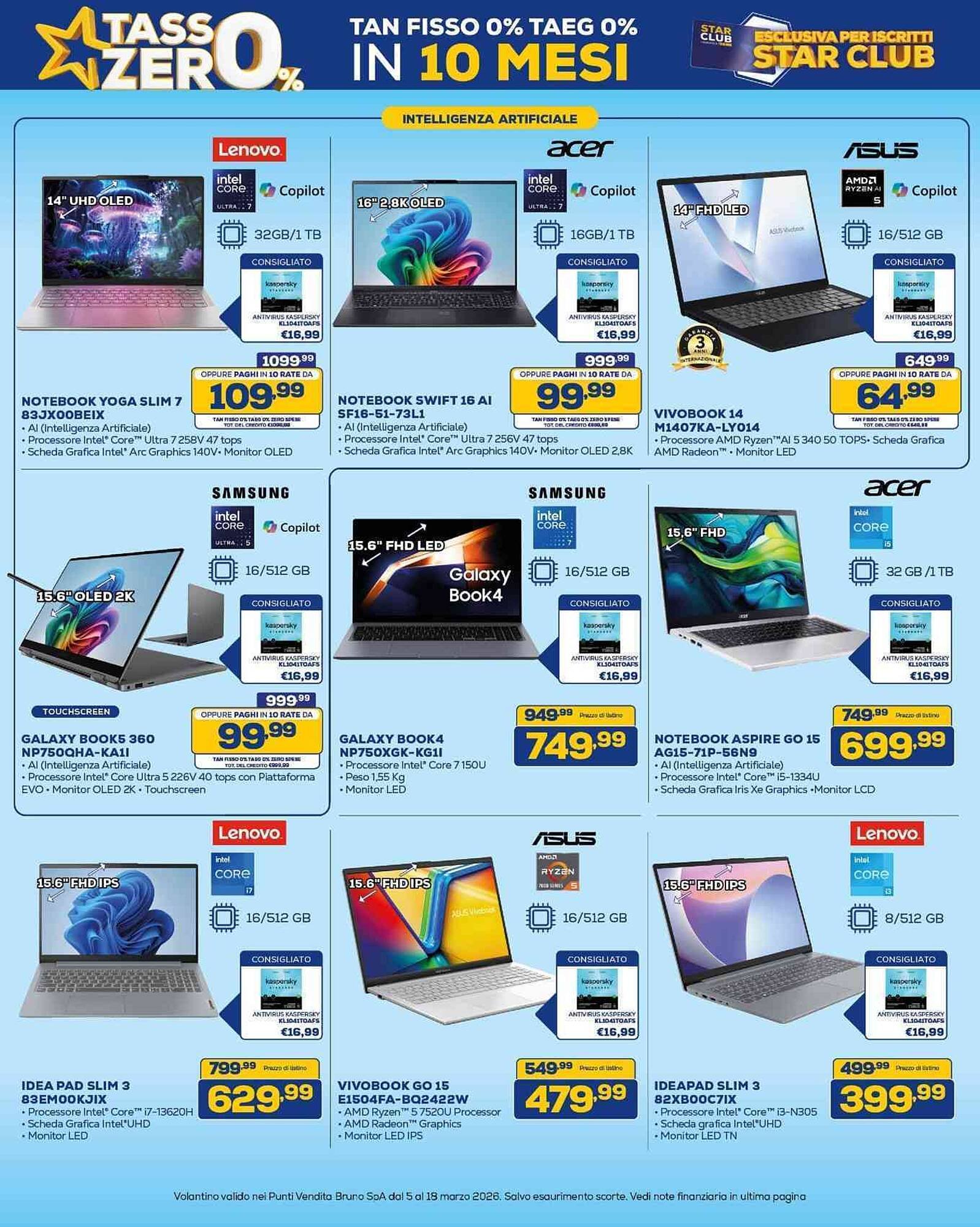 Volantino Euronics (2026-03-05 - 2026-03-18)