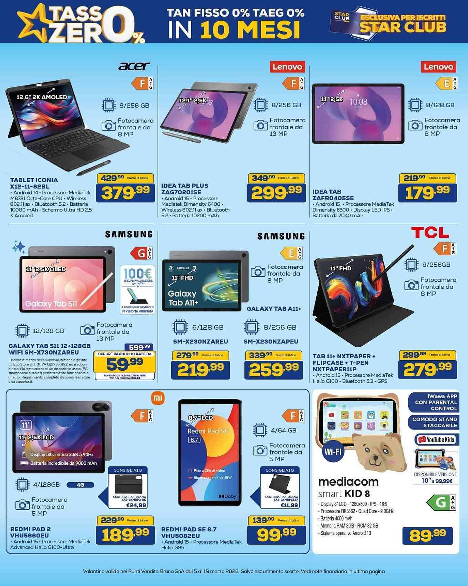 Volantino Euronics (2026-03-05 - 2026-03-18)