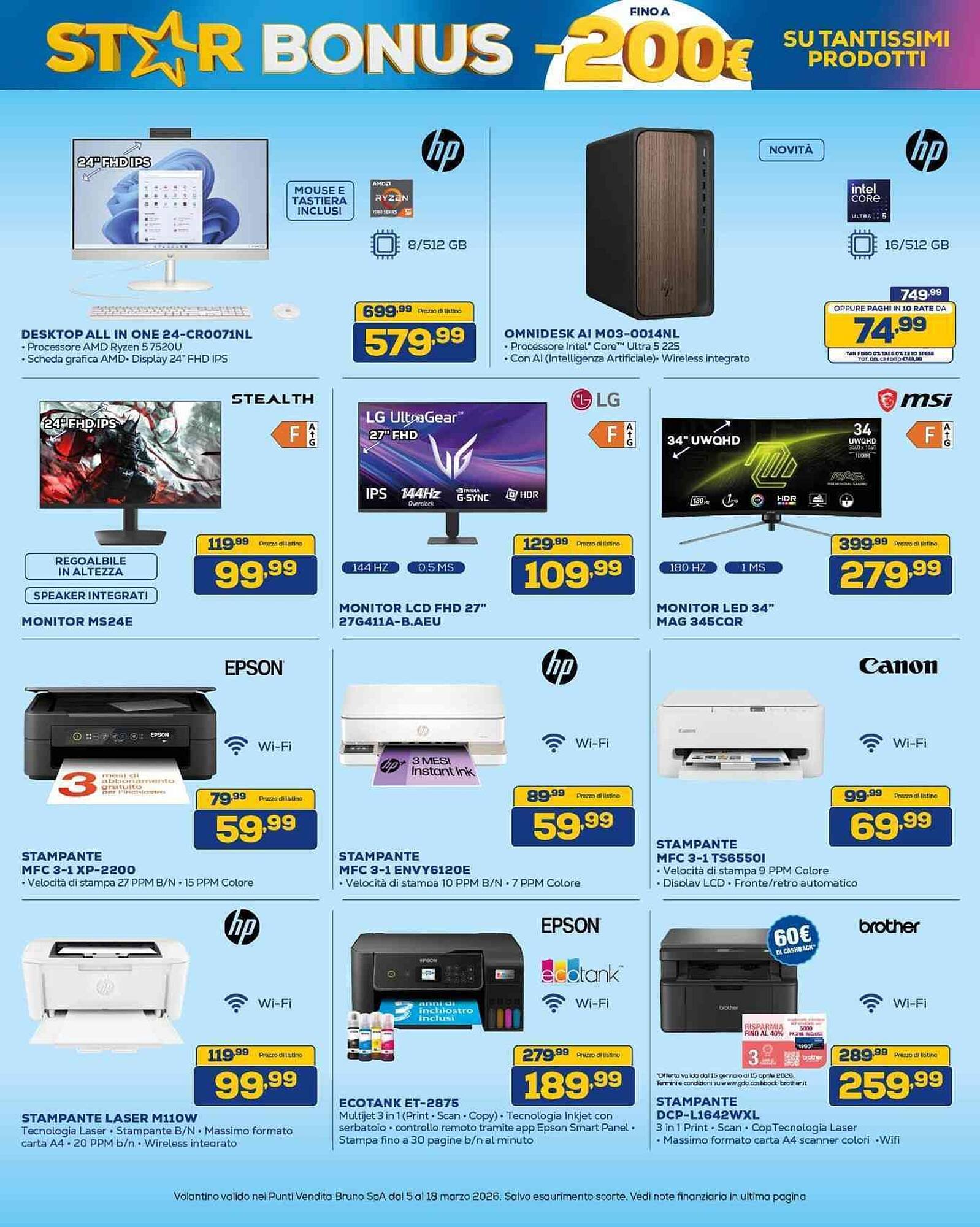 Volantino Euronics (2026-03-05 - 2026-03-18)