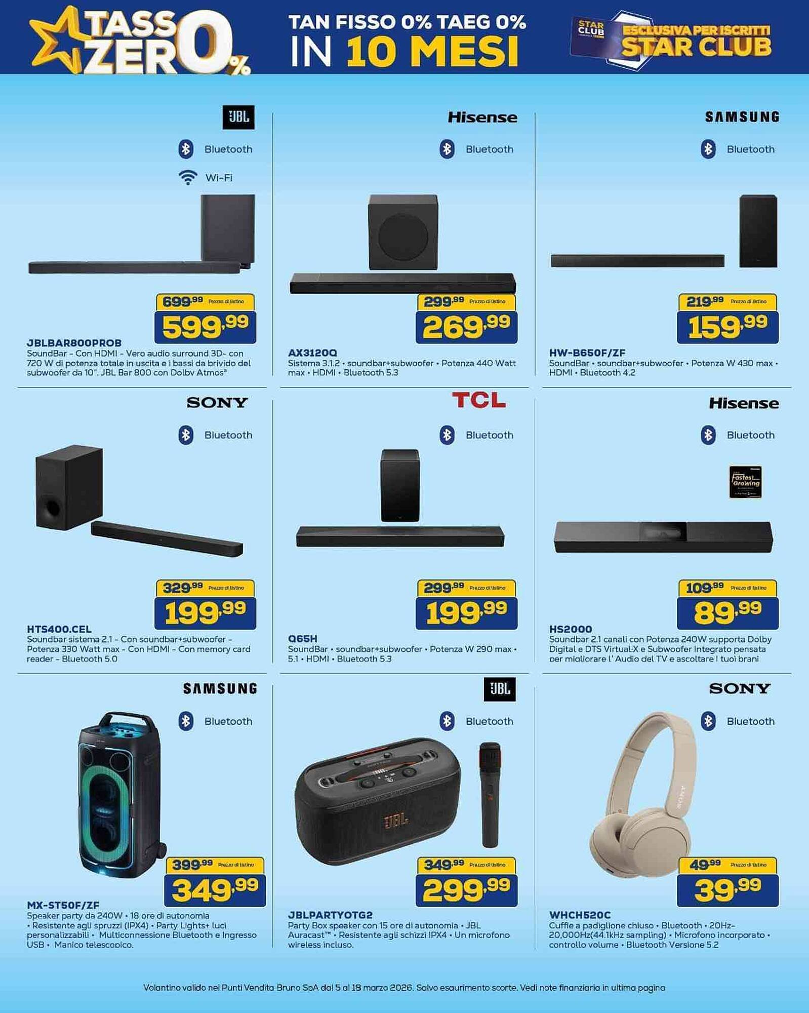 Volantino Euronics (2026-03-05 - 2026-03-18)