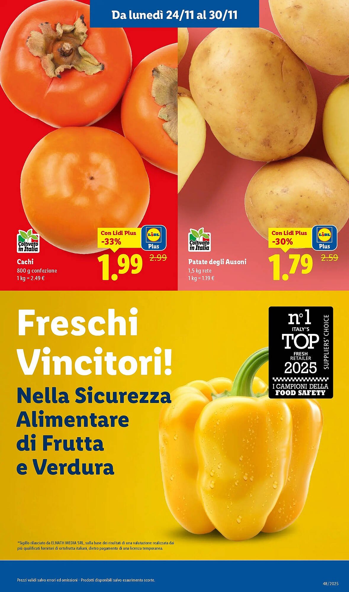 Volantino Lidl (2025-11-23 - 2025-11-27)