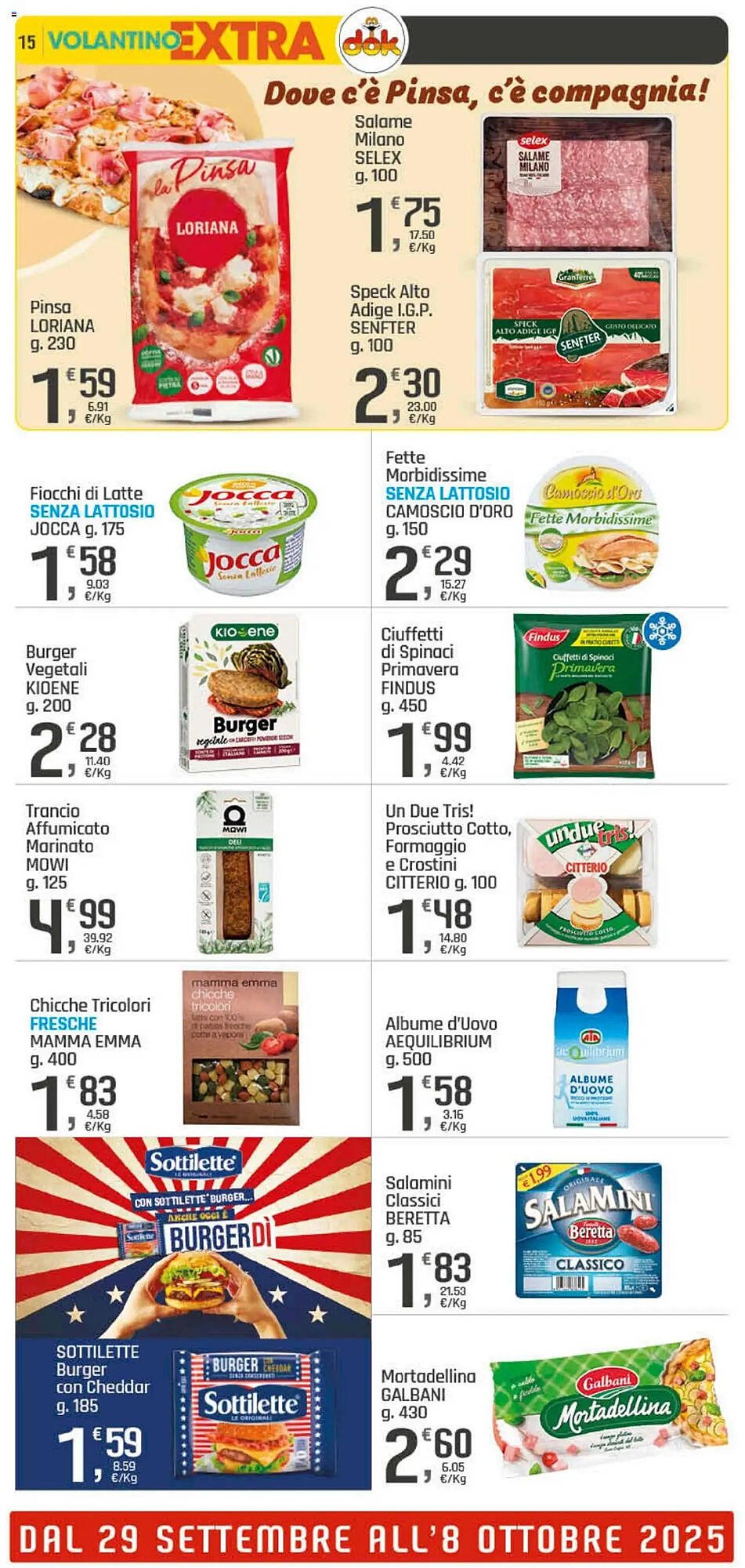 Volantino Supermercati Dok (2025-09-25 - 2025-10-08)