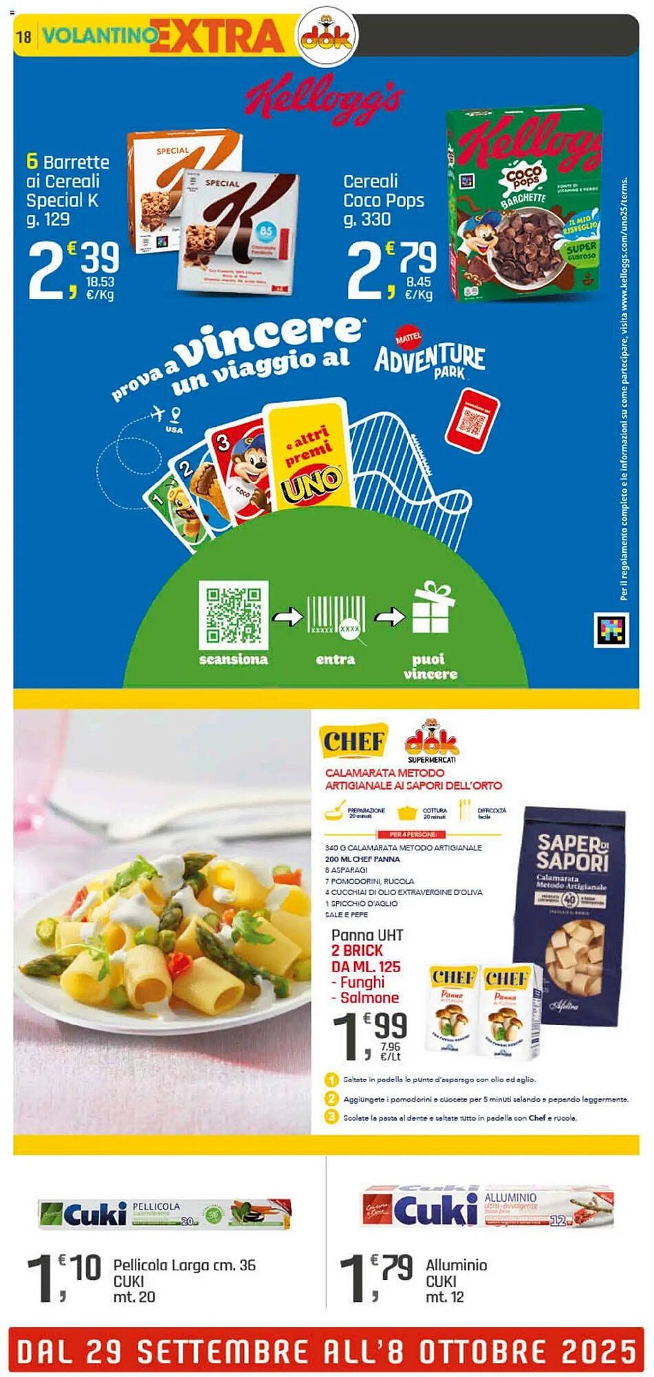 Volantino Supermercati Dok (2025-09-25 - 2025-10-08)
