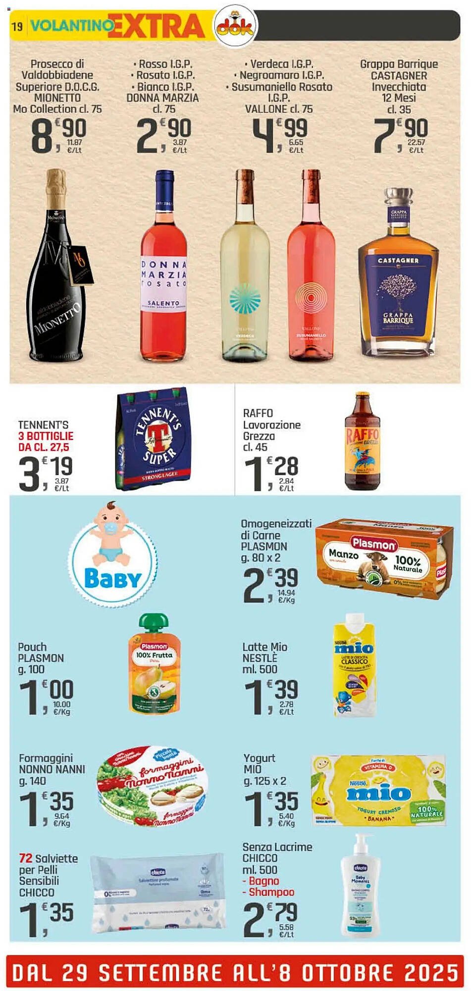 Volantino Supermercati Dok (2025-09-25 - 2025-10-08)