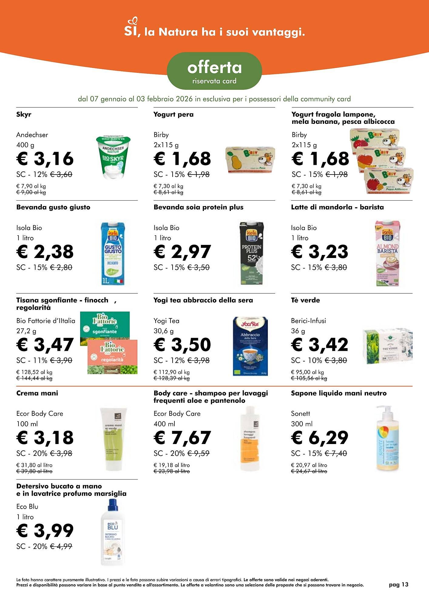 Volantino NaturaSì (2026-01-07 - 2026-02-03)