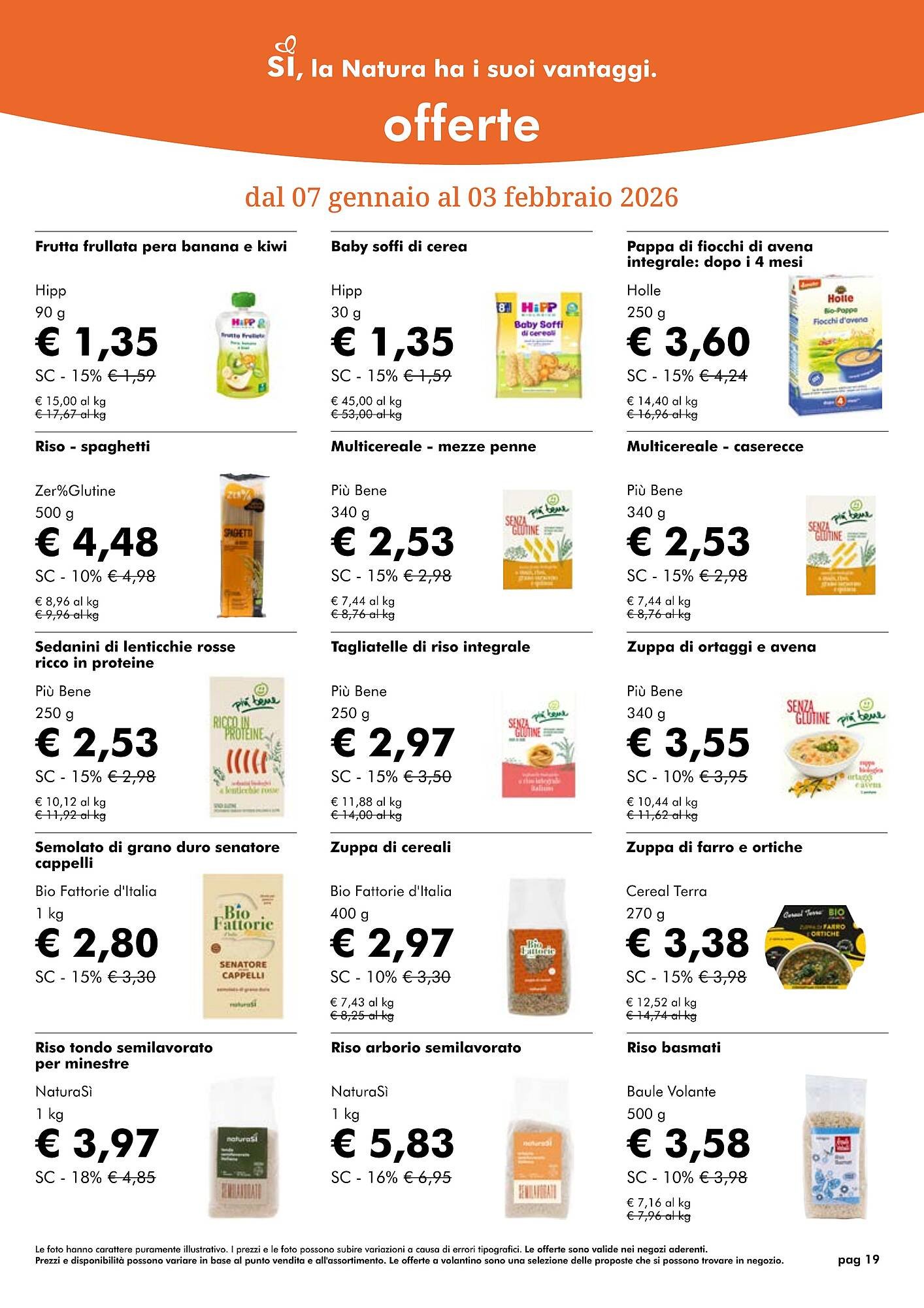 Volantino NaturaSì (2026-01-07 - 2026-02-03)