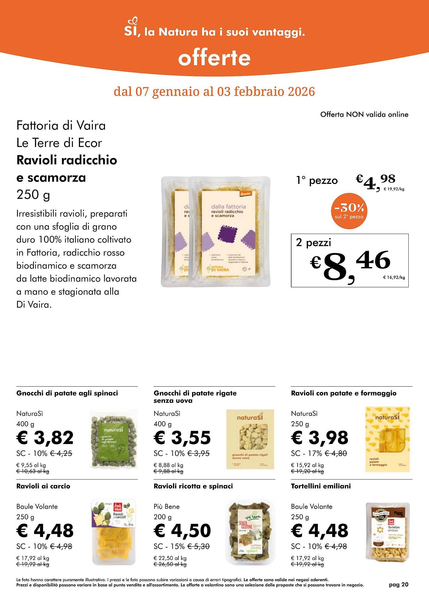 Volantino NaturaSì (2026-01-07 - 2026-02-03)