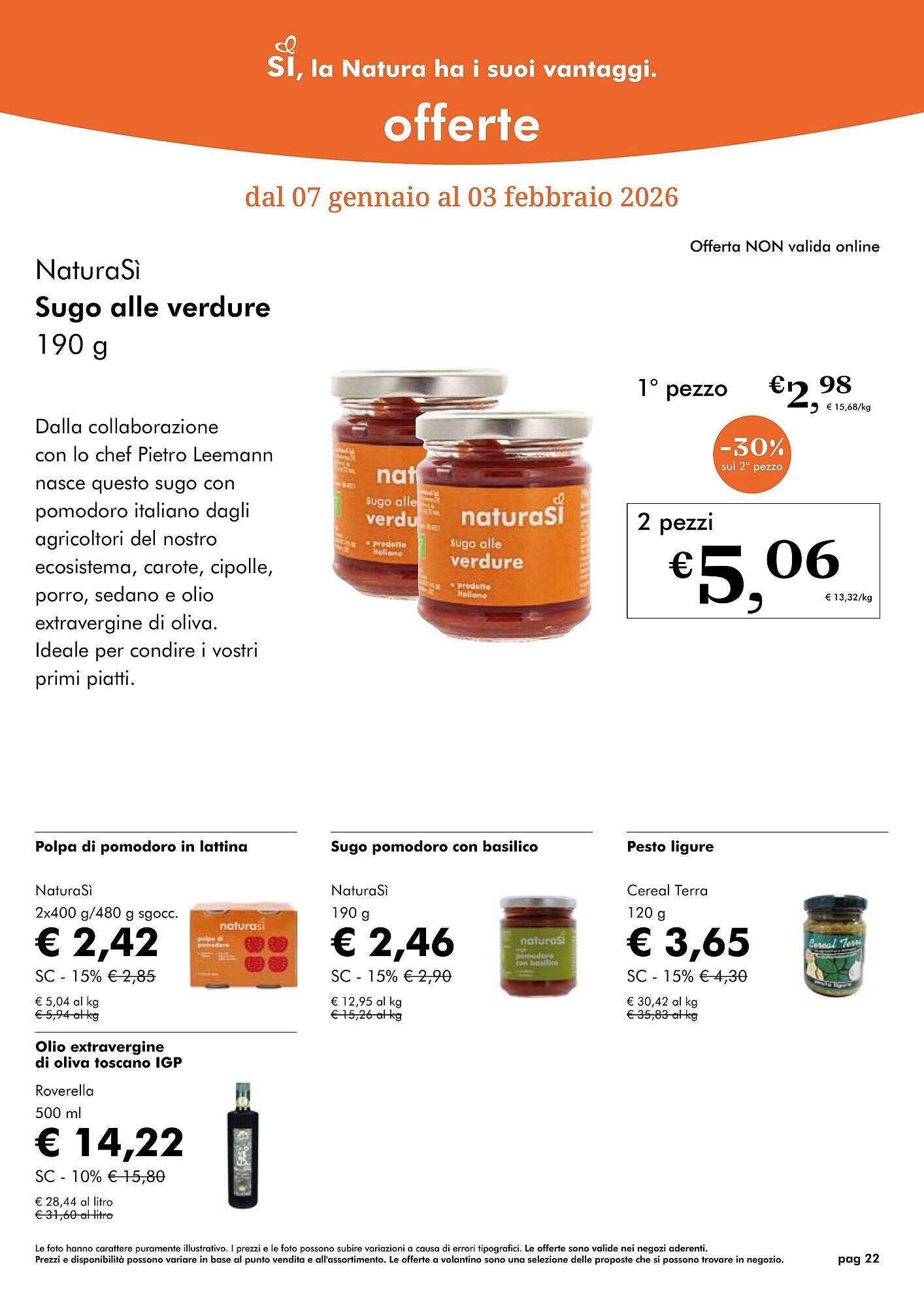 Volantino NaturaSì (2026-01-07 - 2026-02-03)