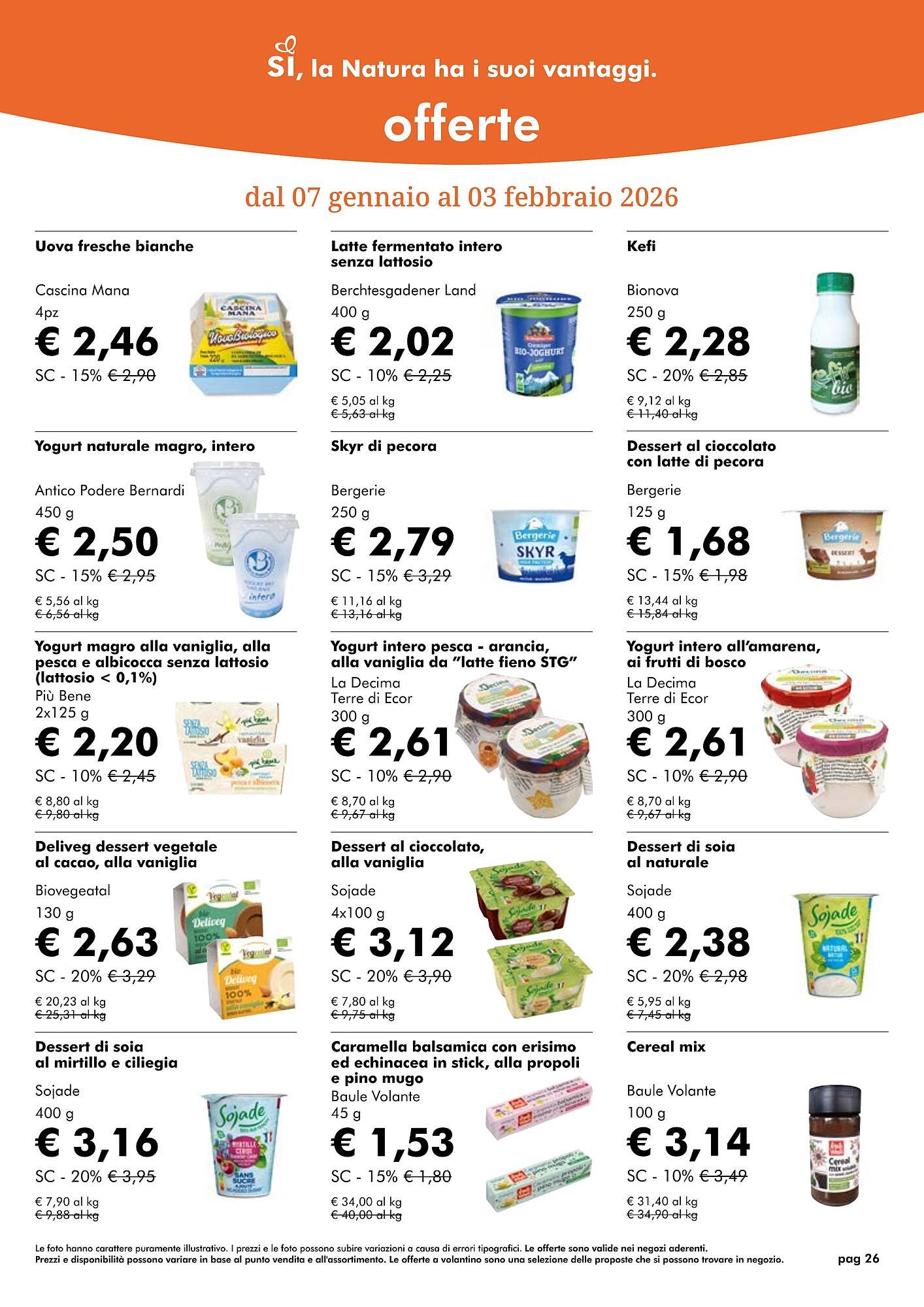 Volantino NaturaSì (2026-01-07 - 2026-02-03)