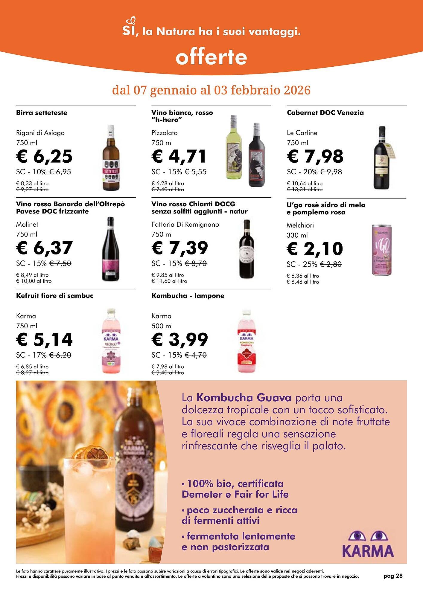 Volantino NaturaSì (2026-01-07 - 2026-02-03)