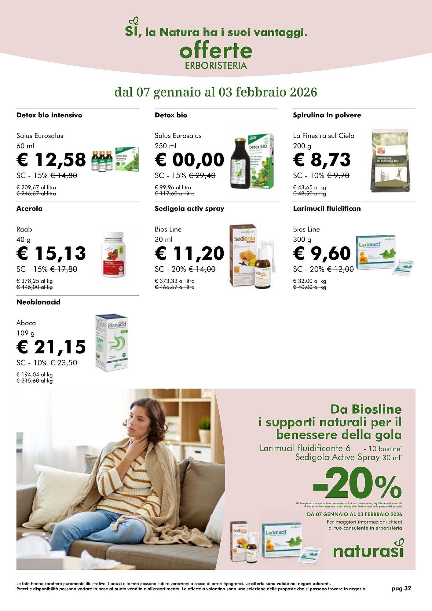 Volantino NaturaSì (2026-01-07 - 2026-02-03)