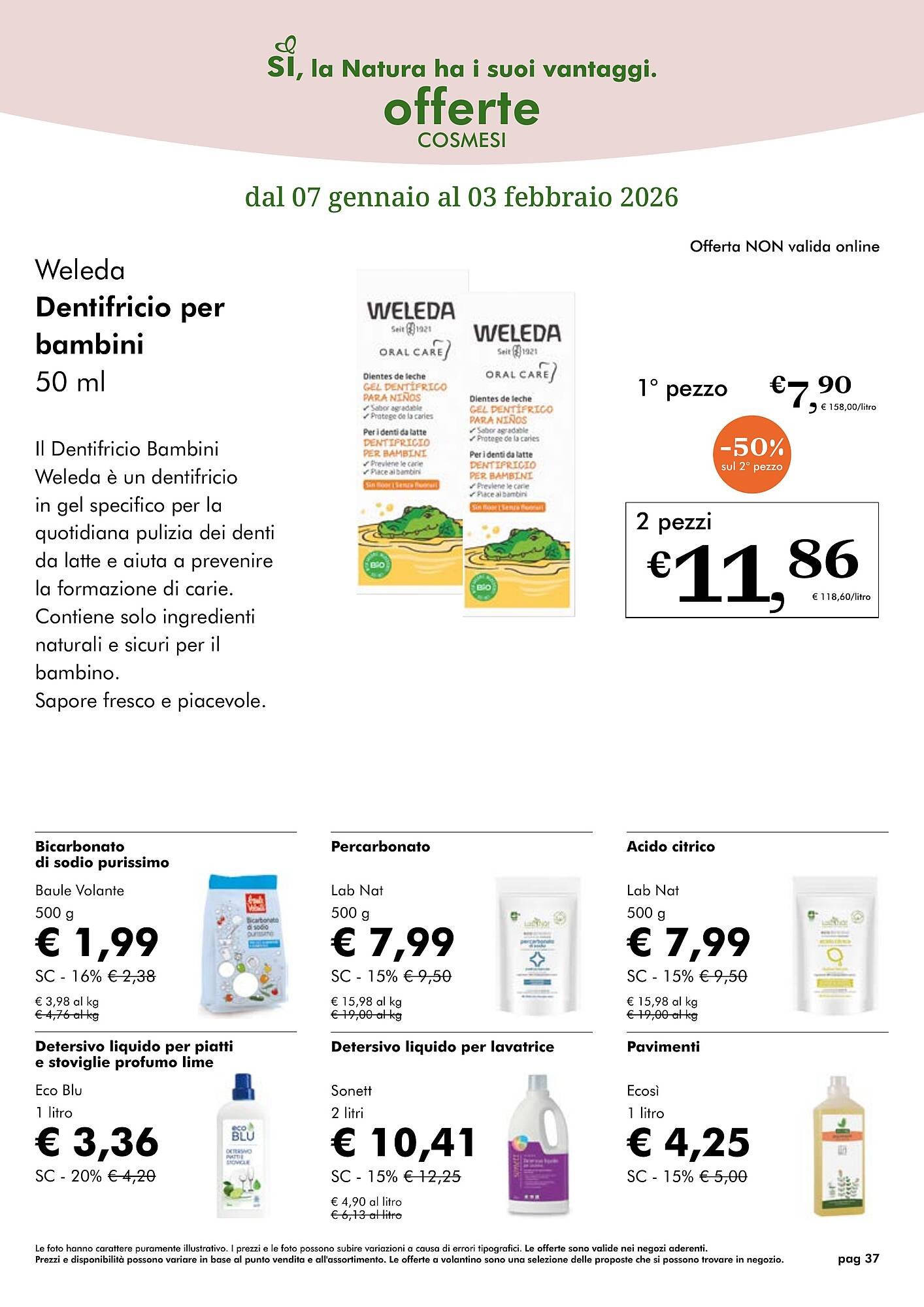 Volantino NaturaSì (2026-01-07 - 2026-02-03)