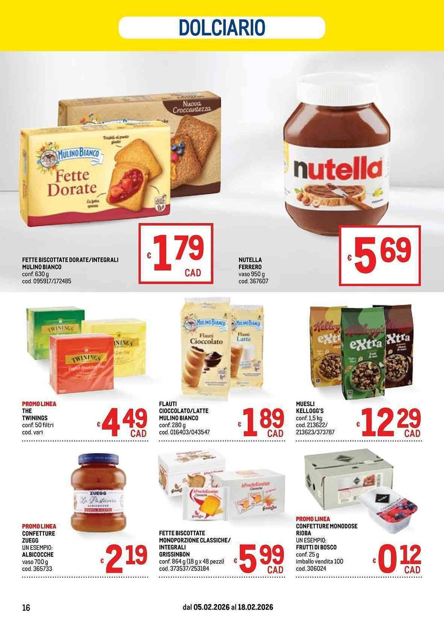 Volantino Metro (2026-02-05 - 2026-02-18)