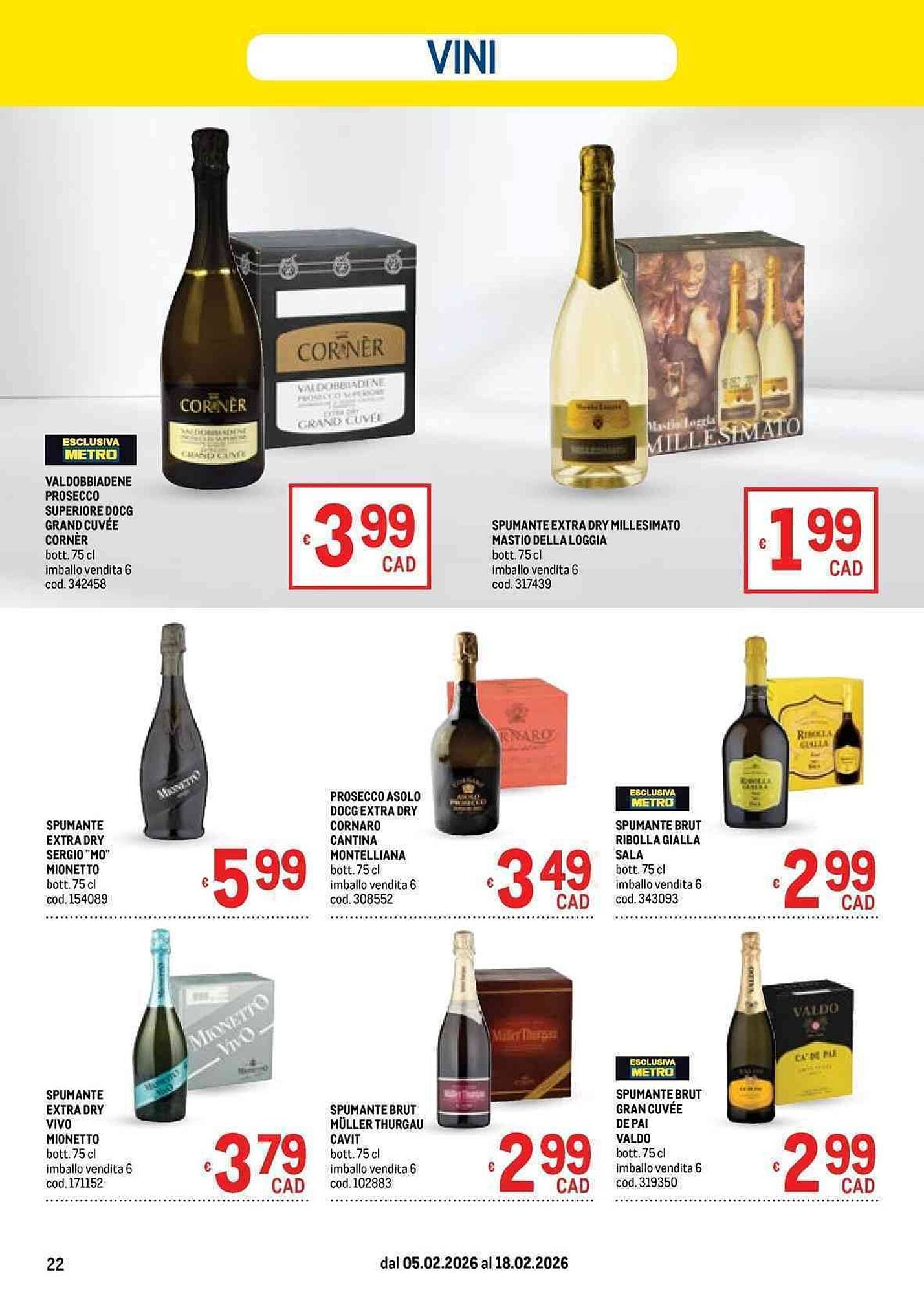 Volantino Metro (2026-02-05 - 2026-02-18)
