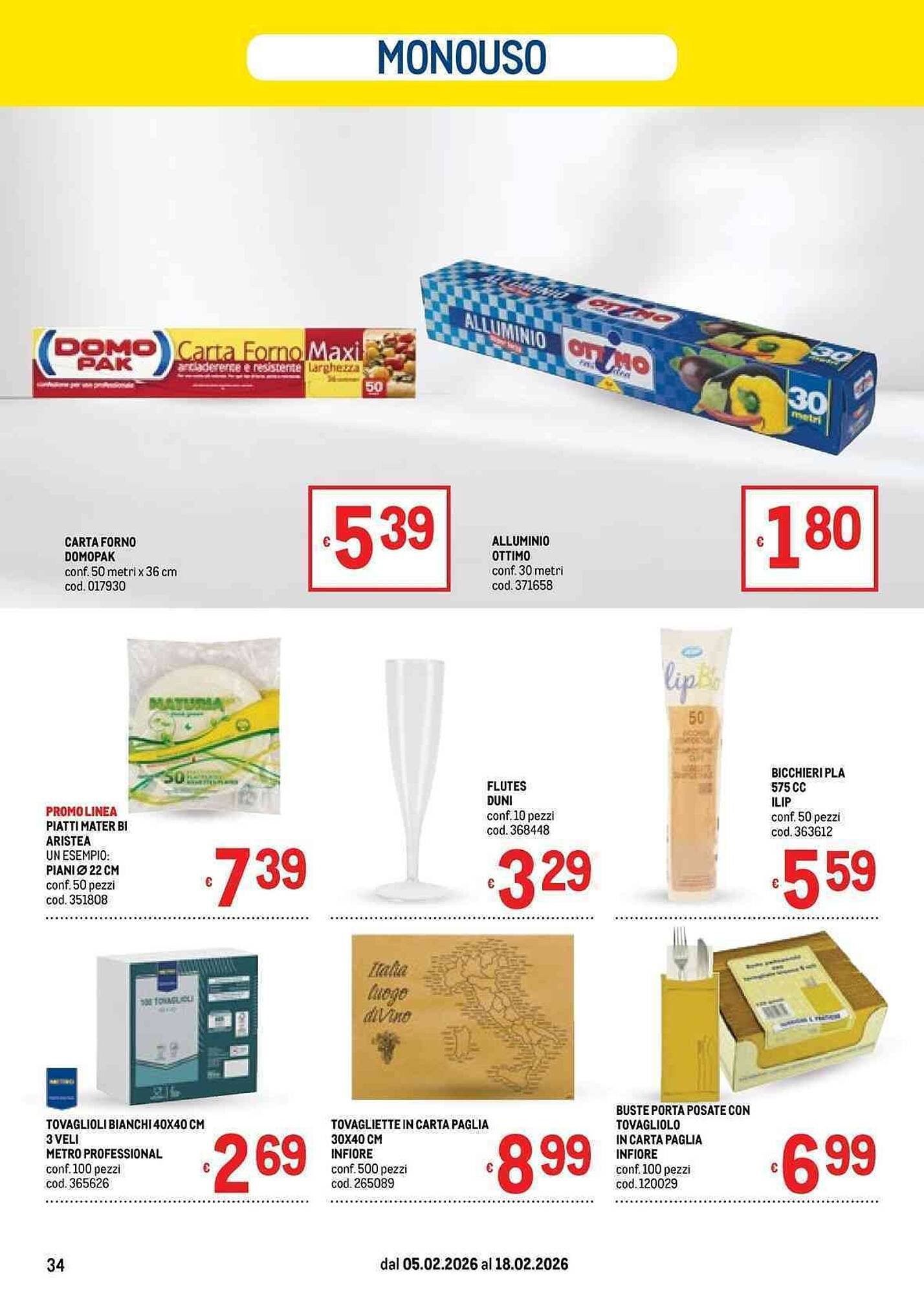 Volantino Metro (2026-02-05 - 2026-02-18)