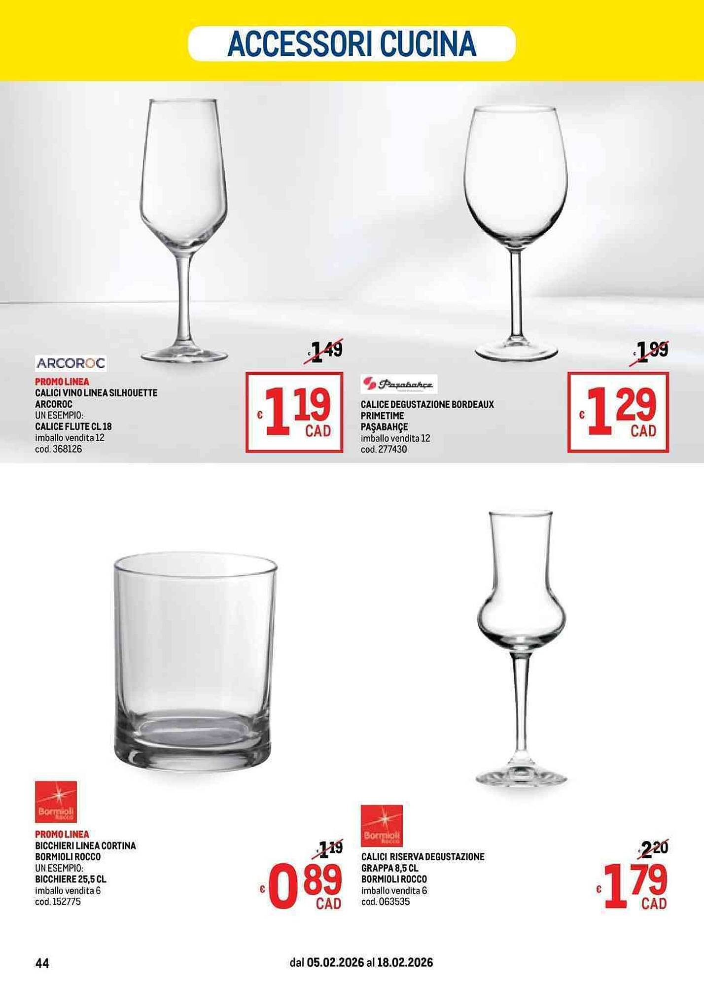 Volantino Metro (2026-02-05 - 2026-02-18)