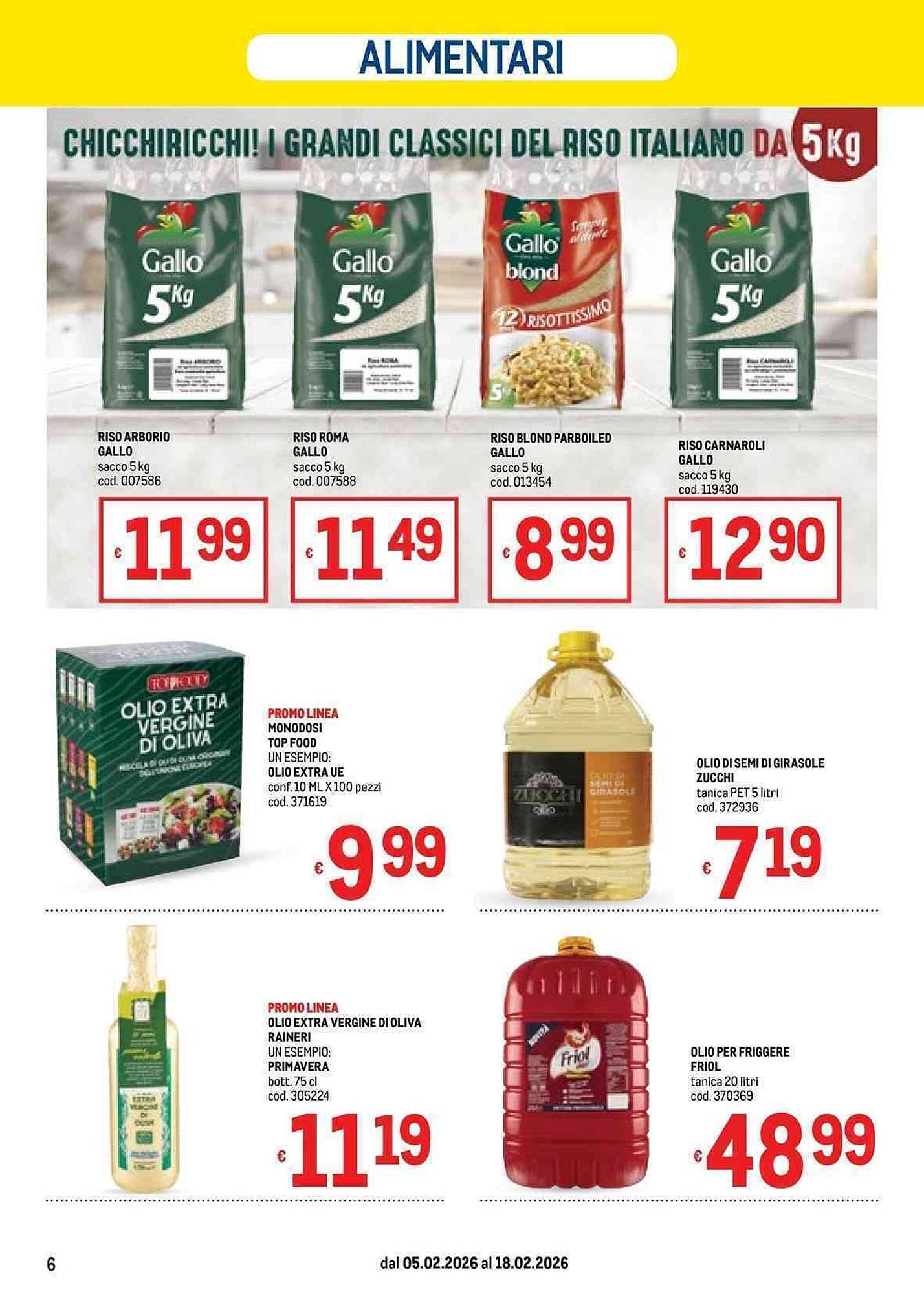 Volantino Metro (2026-02-05 - 2026-02-18)